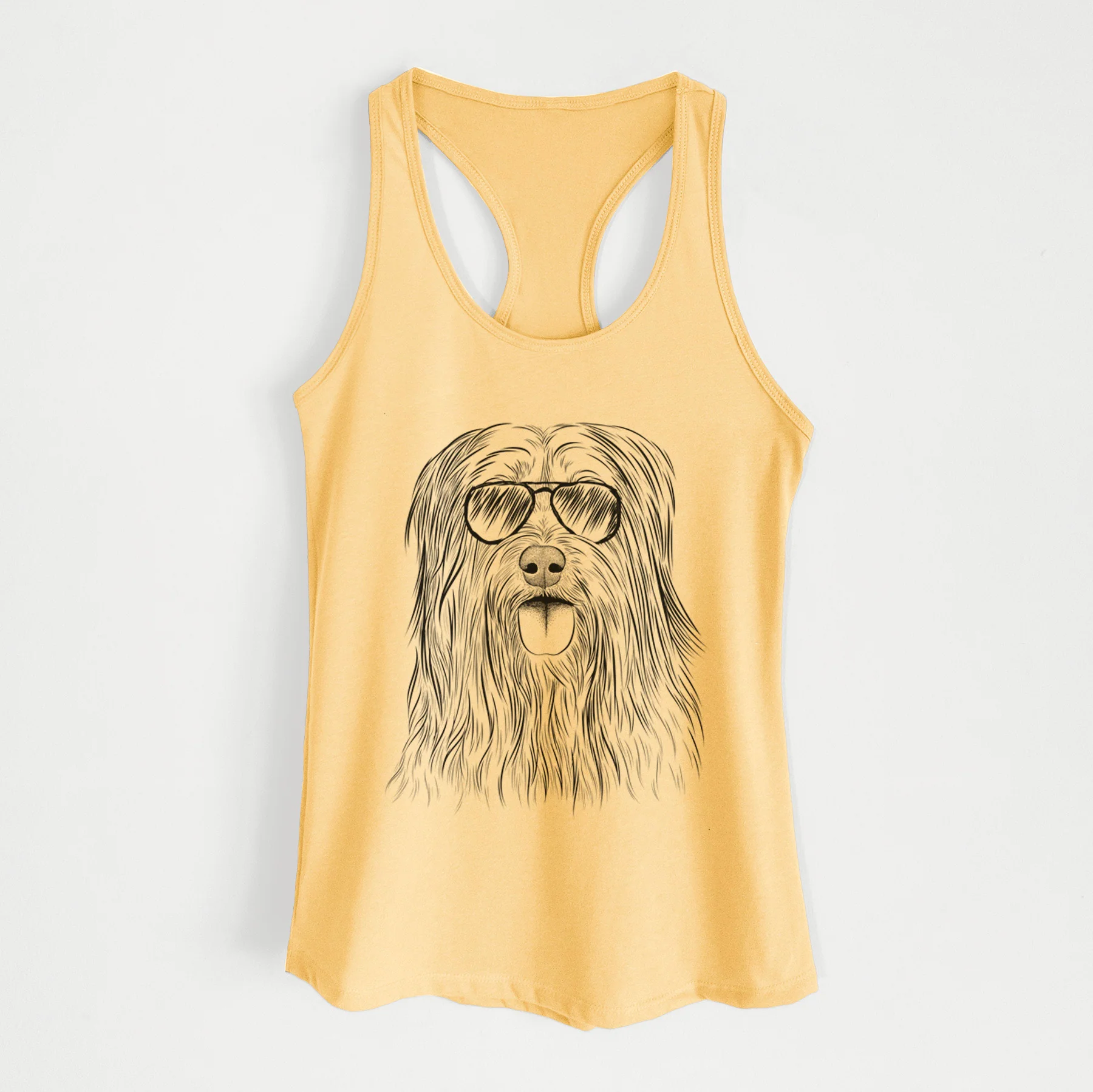 Indy the Korean Sapsali - Women's Racerback Tanktop - Image 9