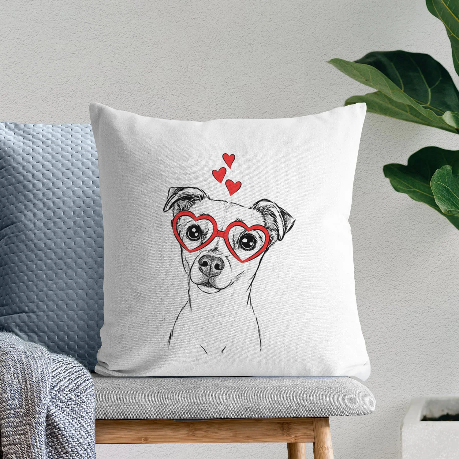Izzy the Chiweenie - Throw Pillow Cover - Image 7