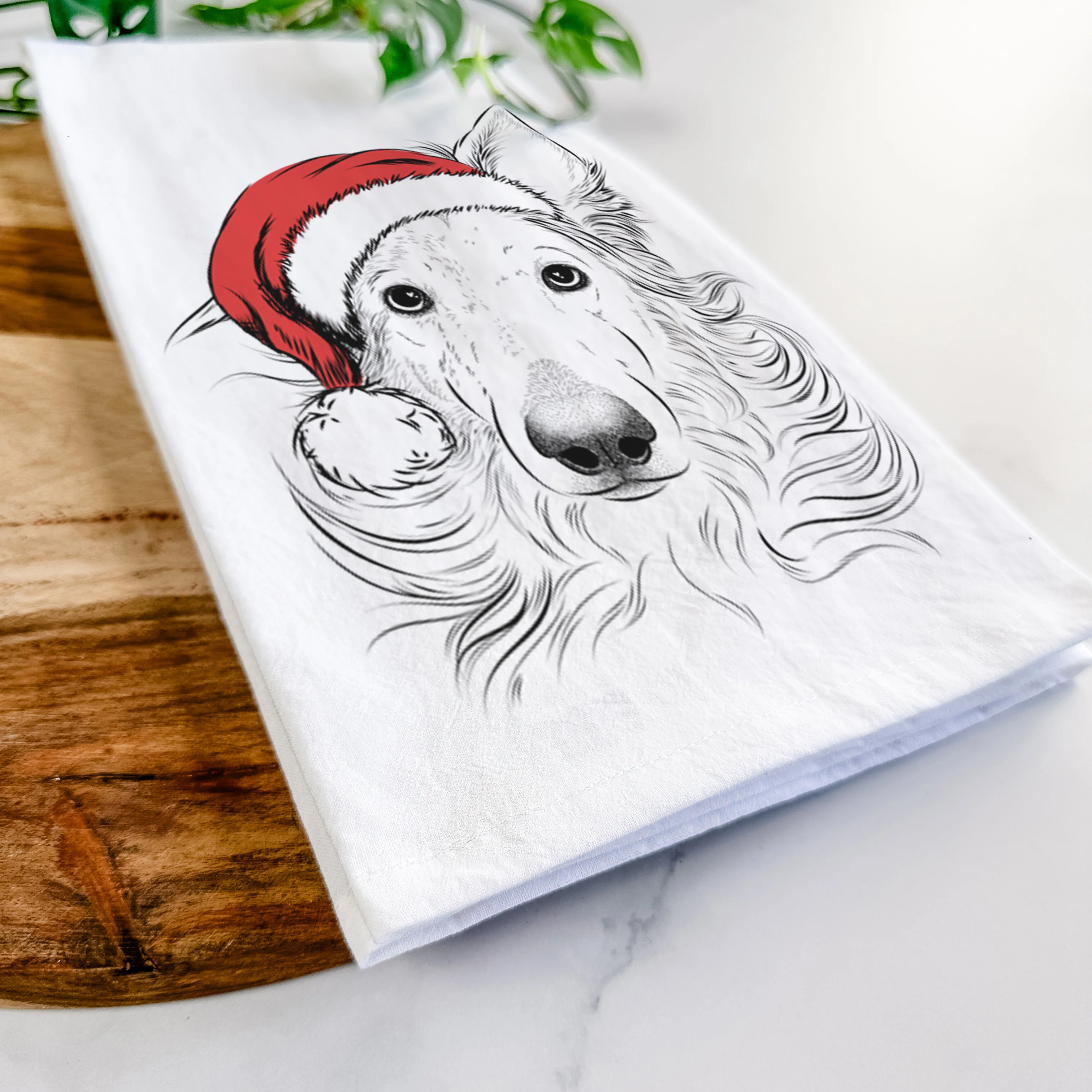 Jasha the Borzoi Tea Towel - Image 9