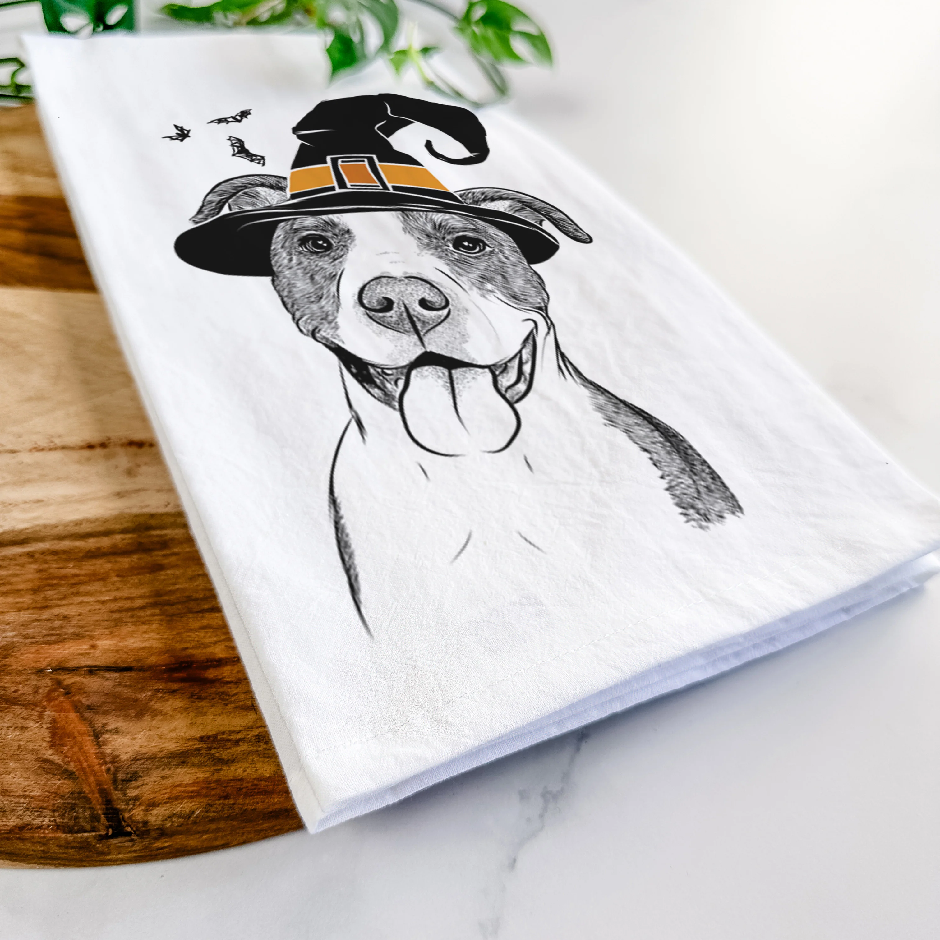 Jax the American Pitbull Terrier Mix Tea Towel - Image 8