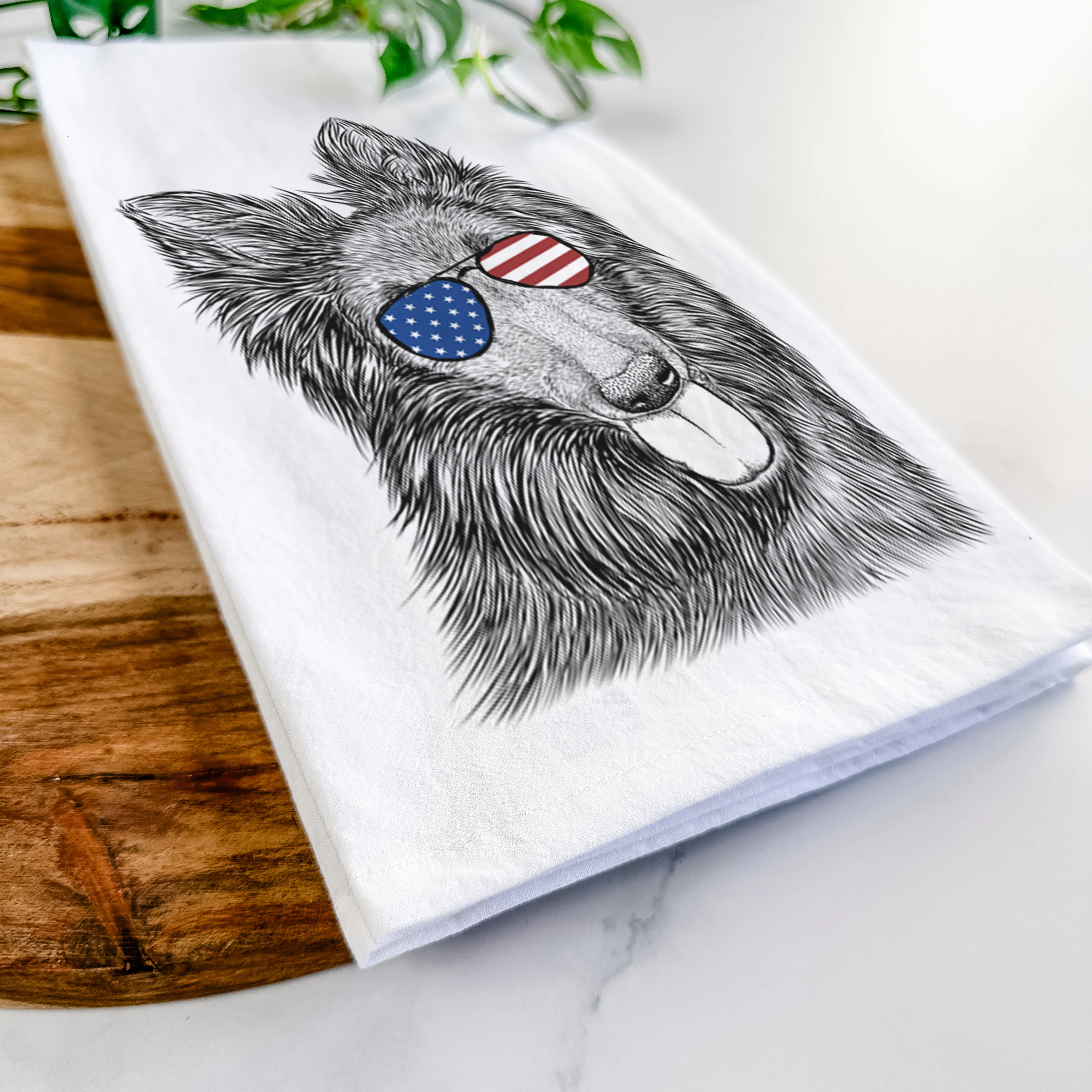 Jaxx the Belgian Tervuren Tea Towel - Image 12