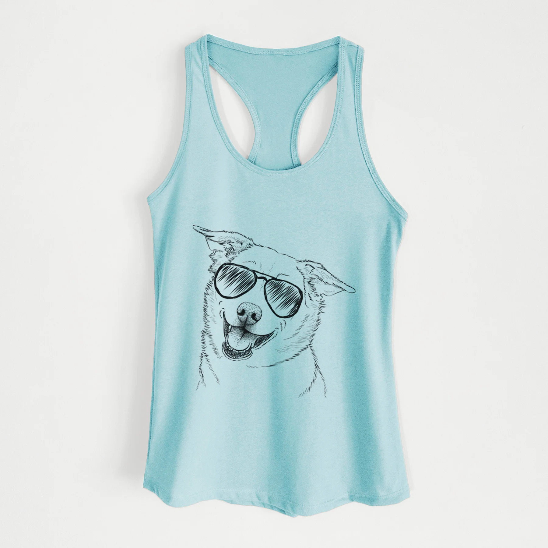 Jazz the Lab Mix - Women's Racerback Tanktop - Image 7