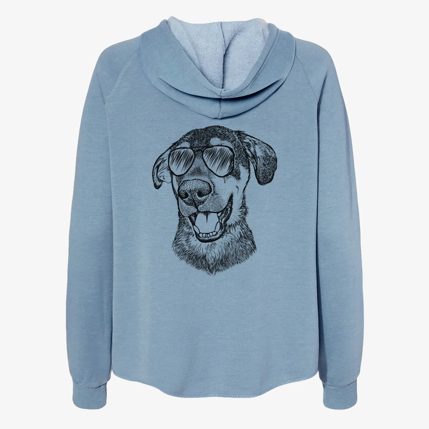 Jet the Mixed Breed - Women's Cali Wave Zip-Up Sweatshirt - Image 9