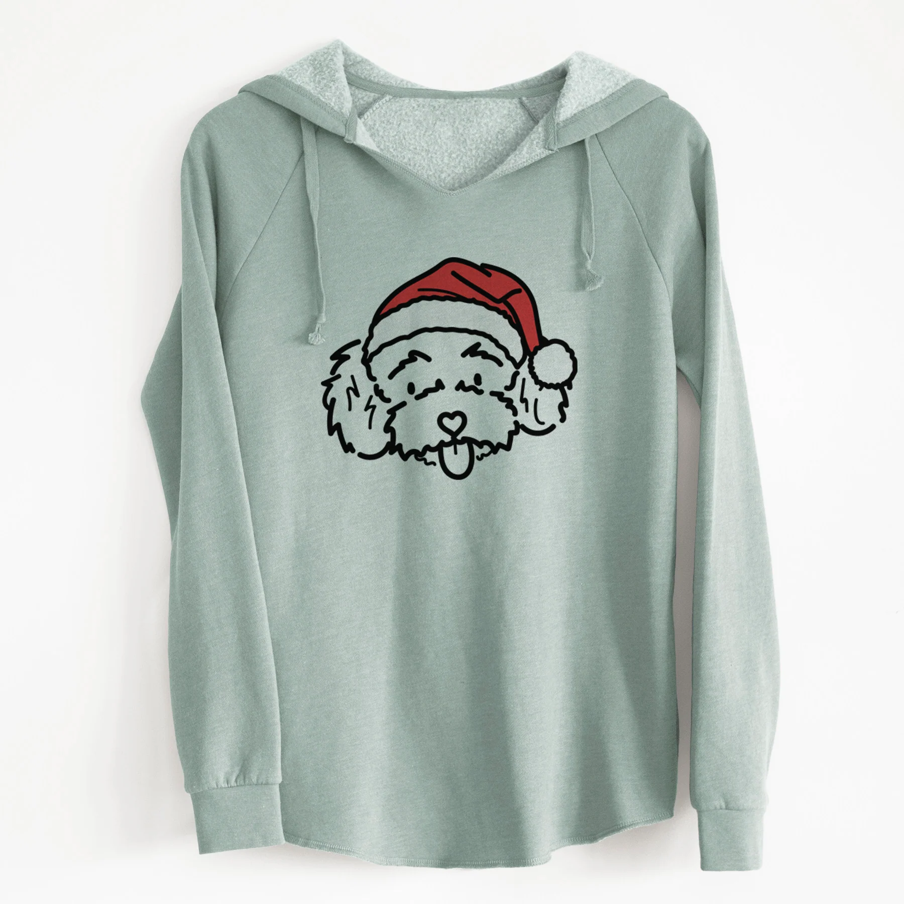 Jolly Toy Poodle - Ricci - Cali Wave Hooded Sweatshirt - Image 6