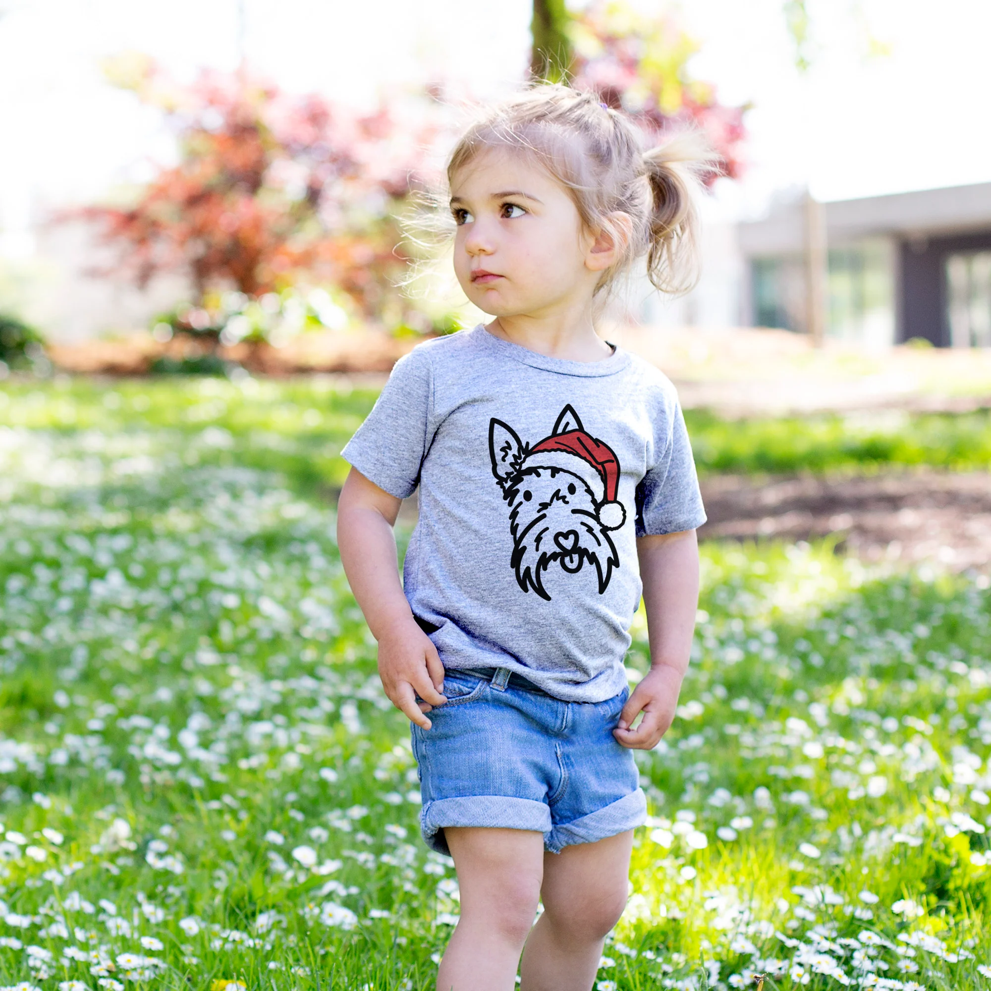 Jolly Scottish Terrier - Thistle - Kids/Youth/Toddler Shirt - Image 2