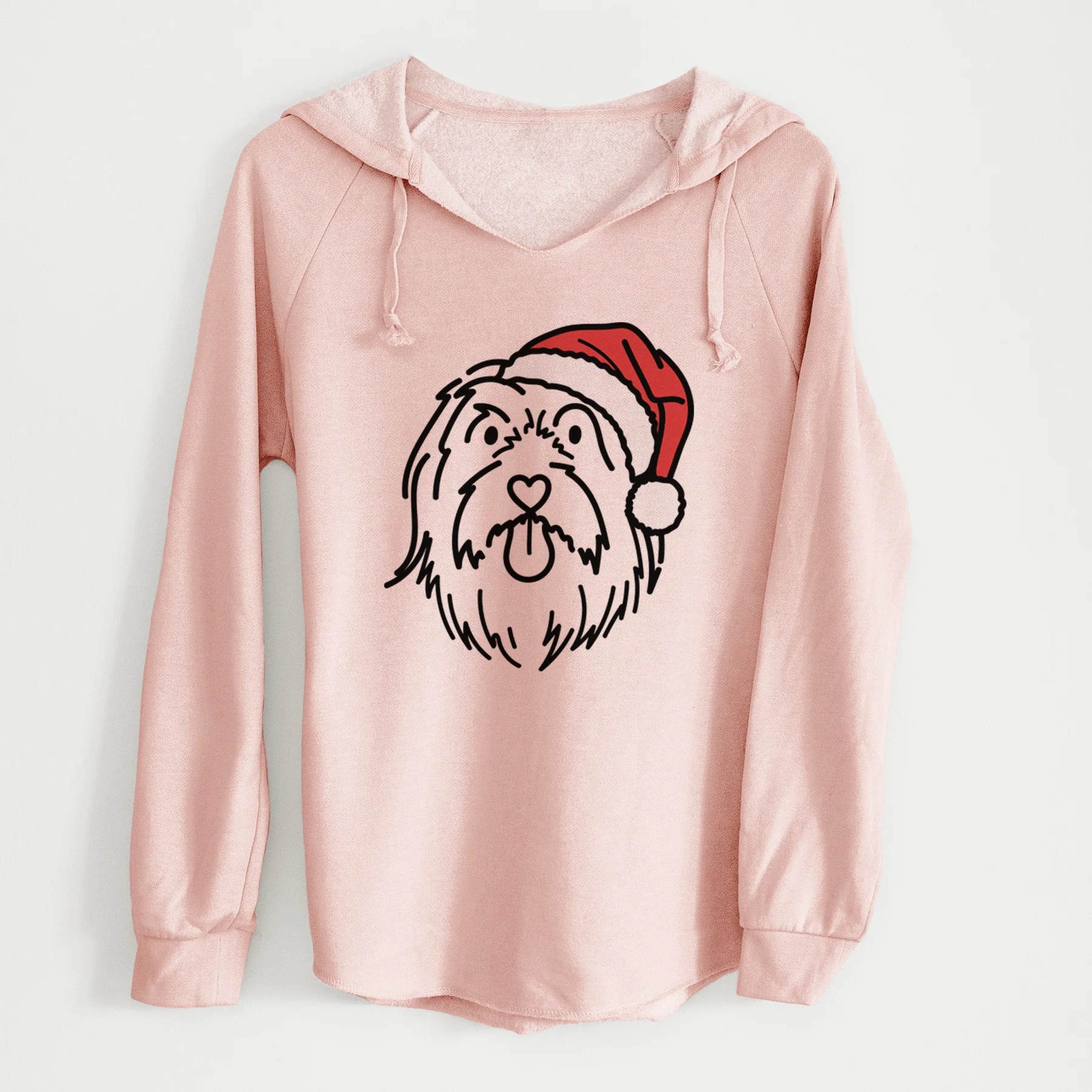 Jolly Bearded Collie - Tucker - Cali Wave Hooded Sweatshirt - Image 4