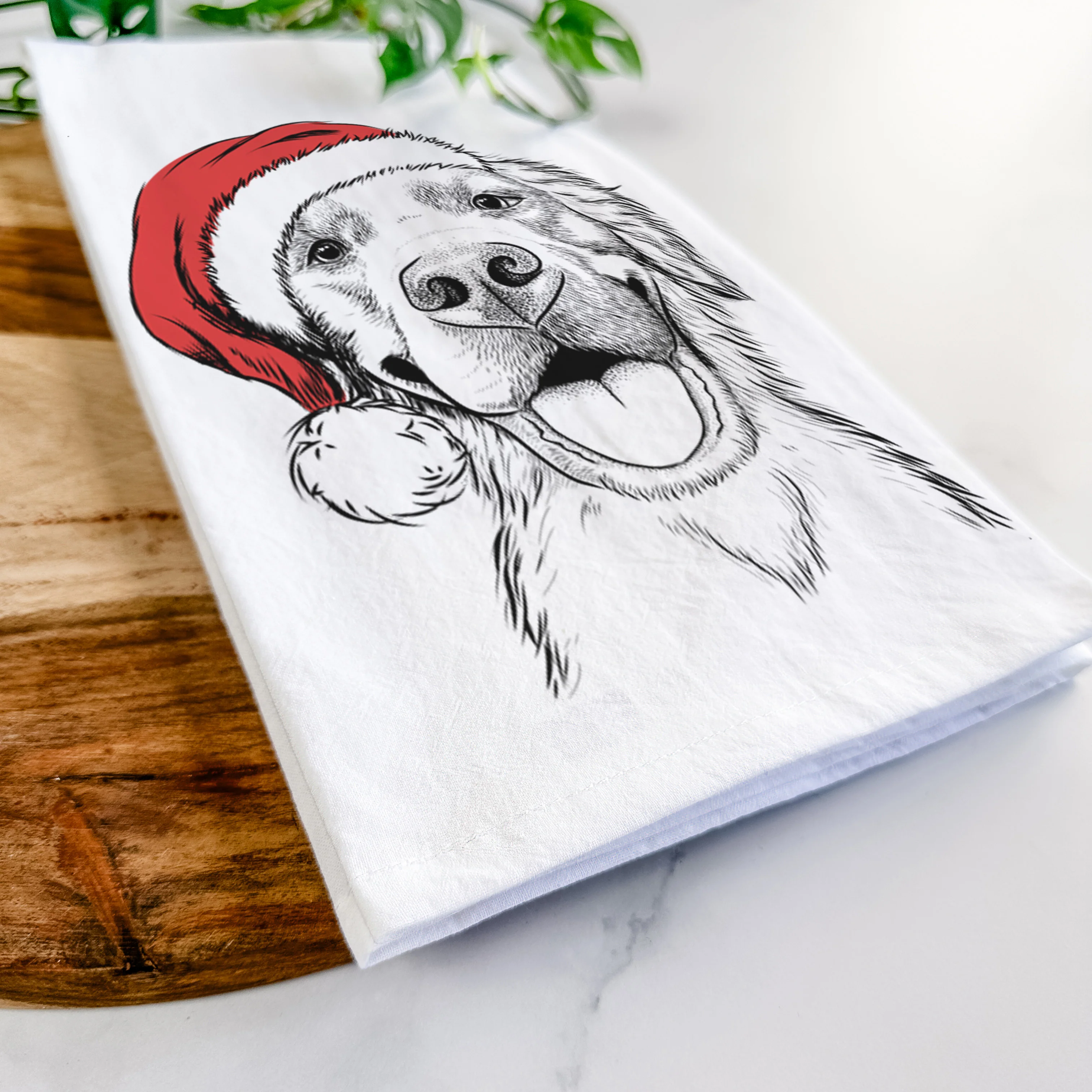 Jordy the Golden Retriever Tea Towel - Image 9