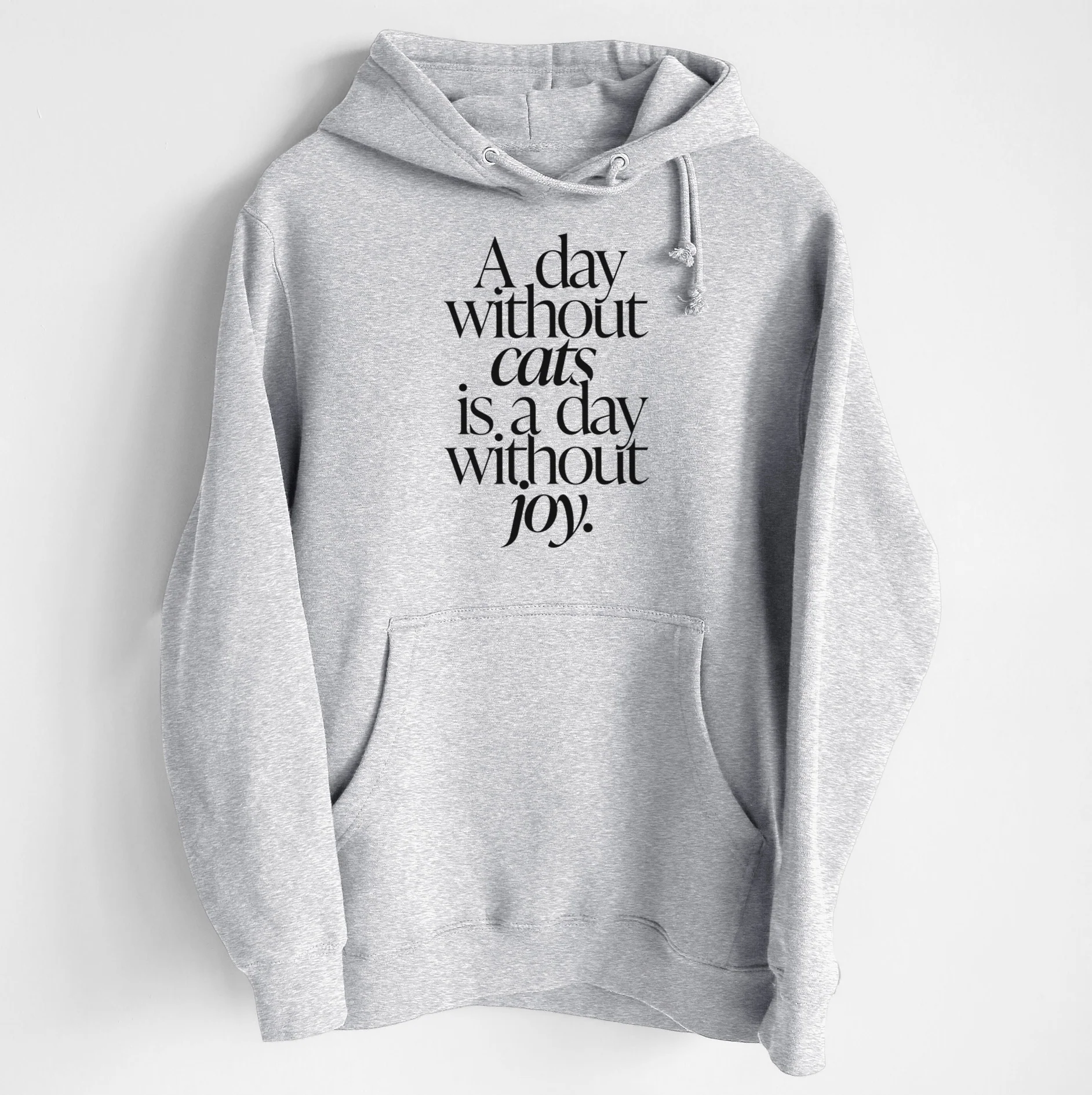 A day without Cats is a day without joy - Heavyweight Fleece Hoodie - Image 6