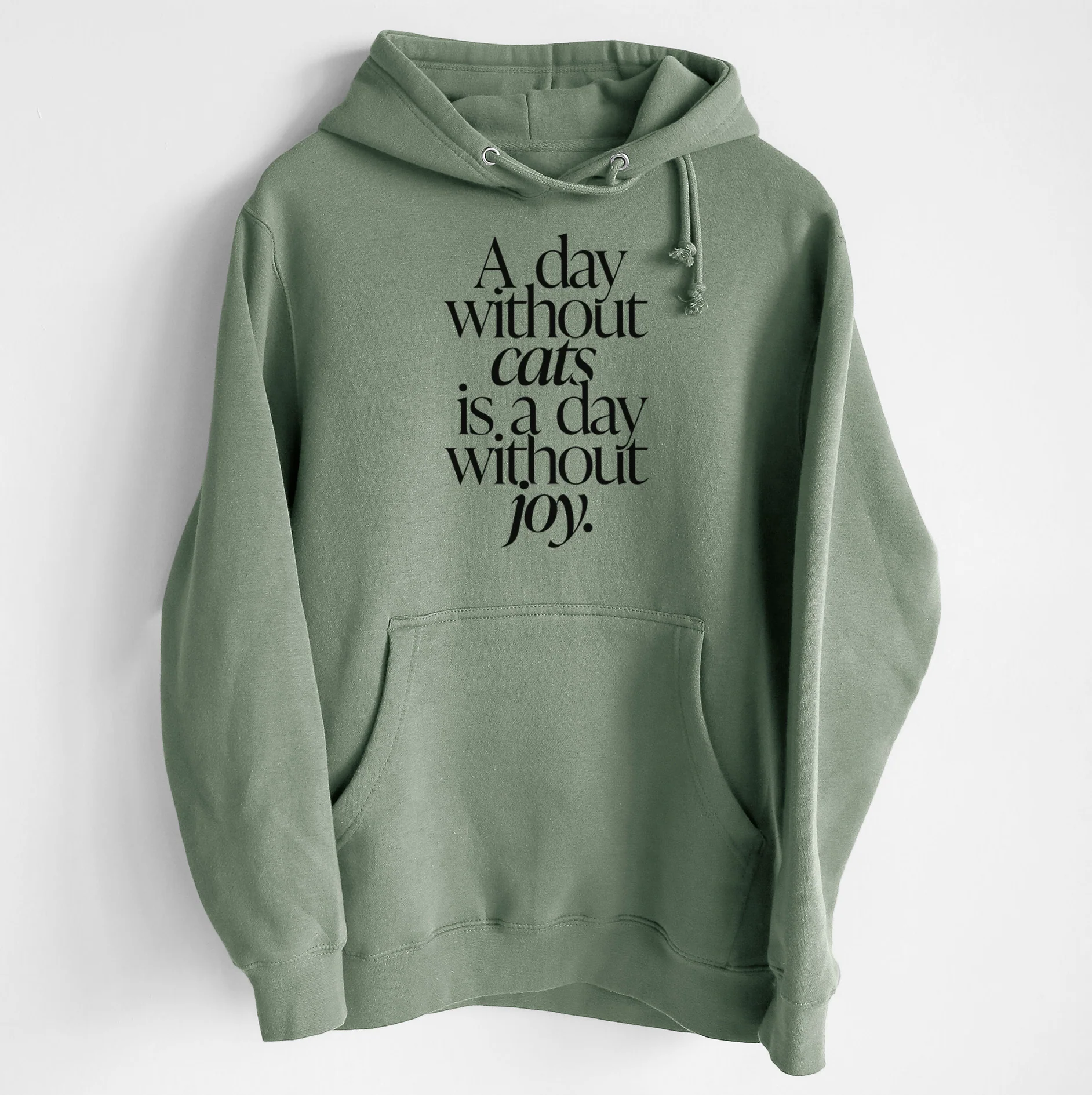 A day without Cats is a day without joy - Heavyweight Fleece Hoodie - Image 7