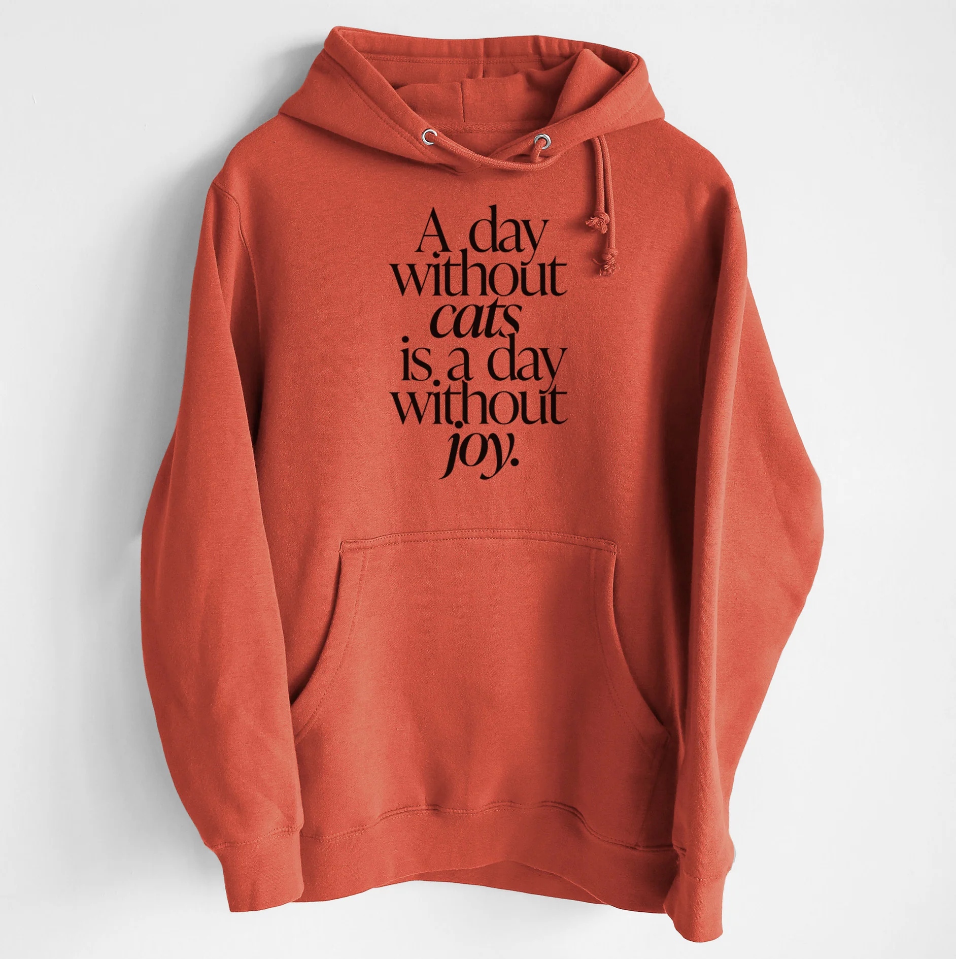 A day without Cats is a day without joy - Heavyweight Fleece Hoodie - Image 8