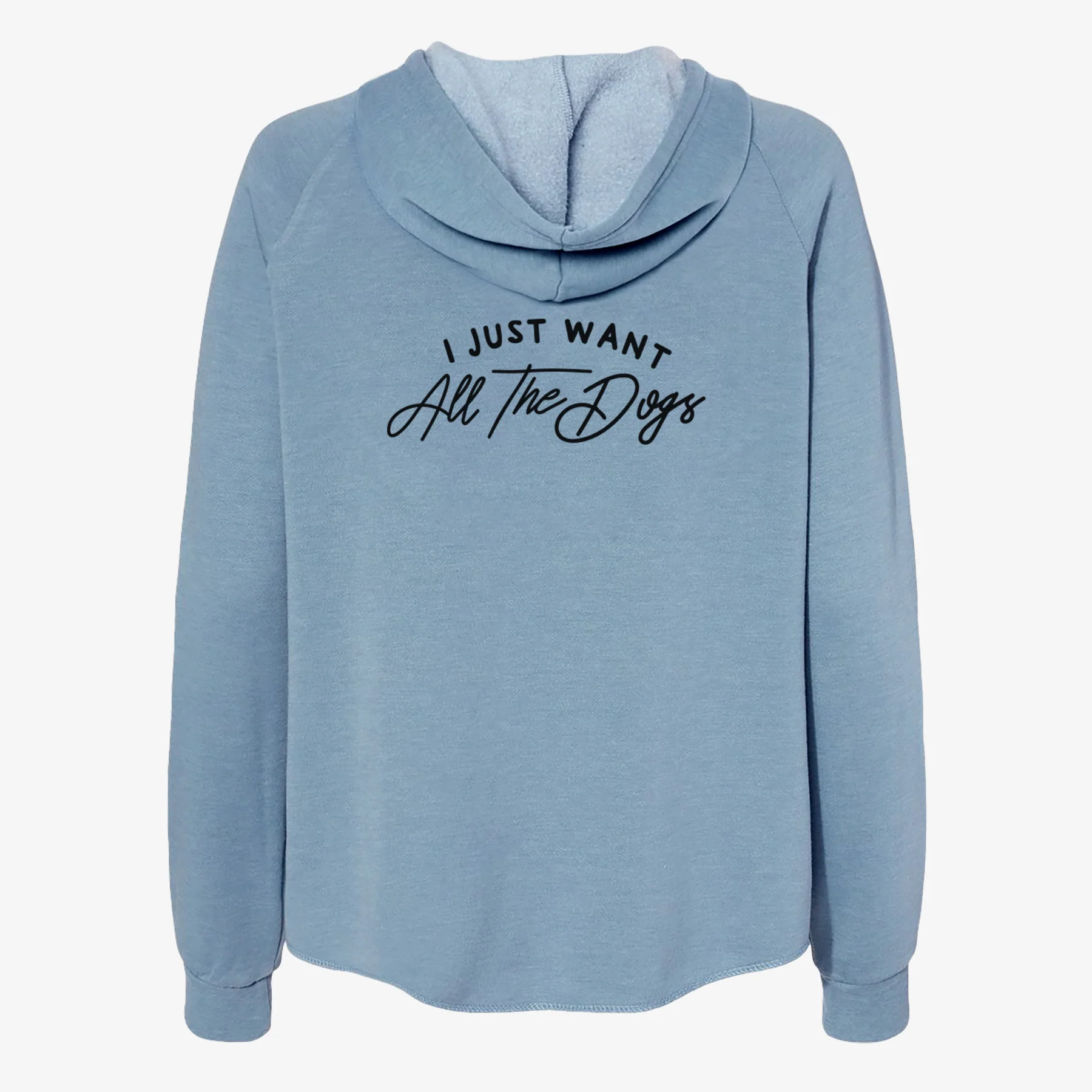 I just want all the Dogs - Women's Cali Wave Zip-Up Sweatshirt - Image 6