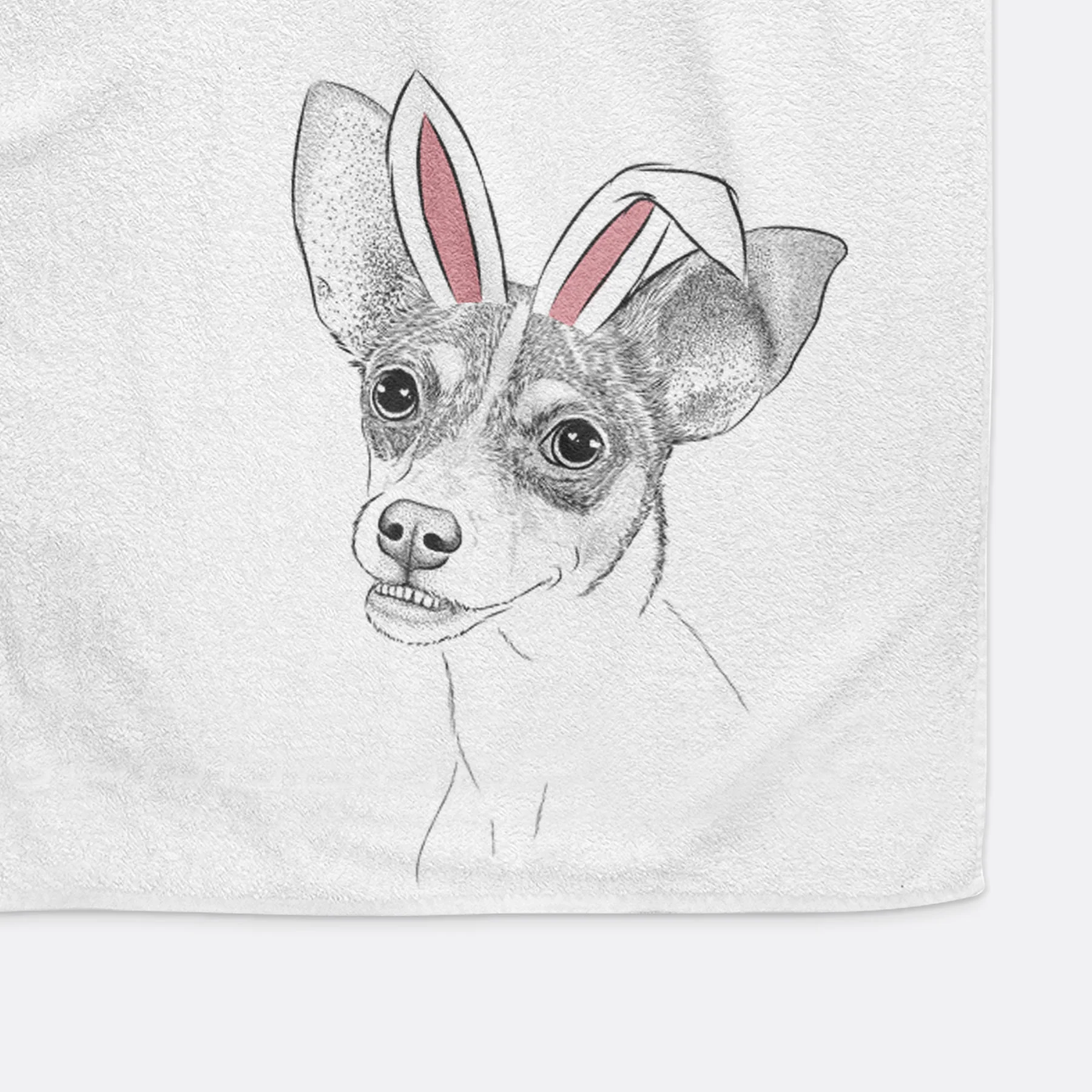 Kailani the Chihuahua Mix Decorative Hand Towel - Image 15