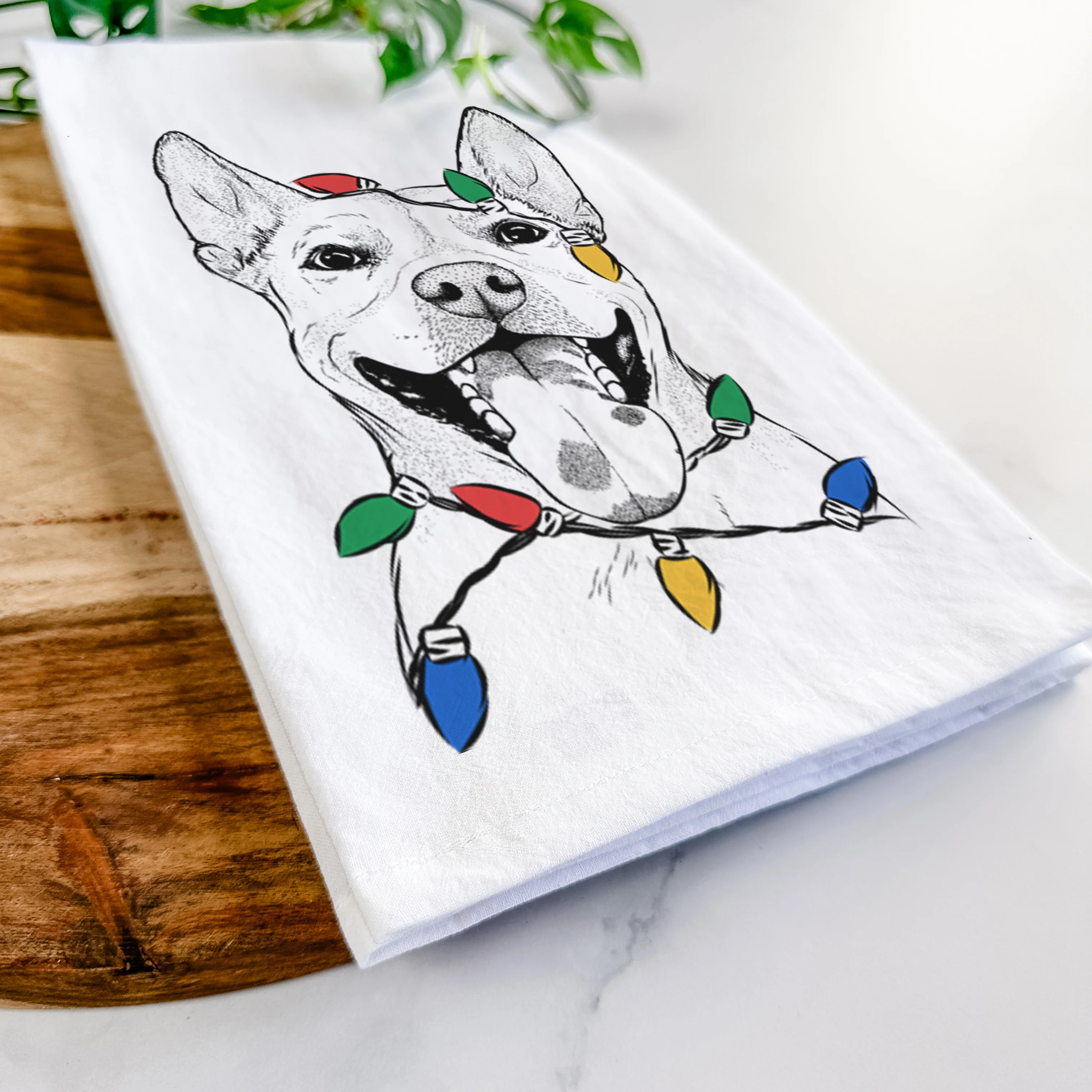 Khaleesi the Carolina Dog Tea Towel - Image 10