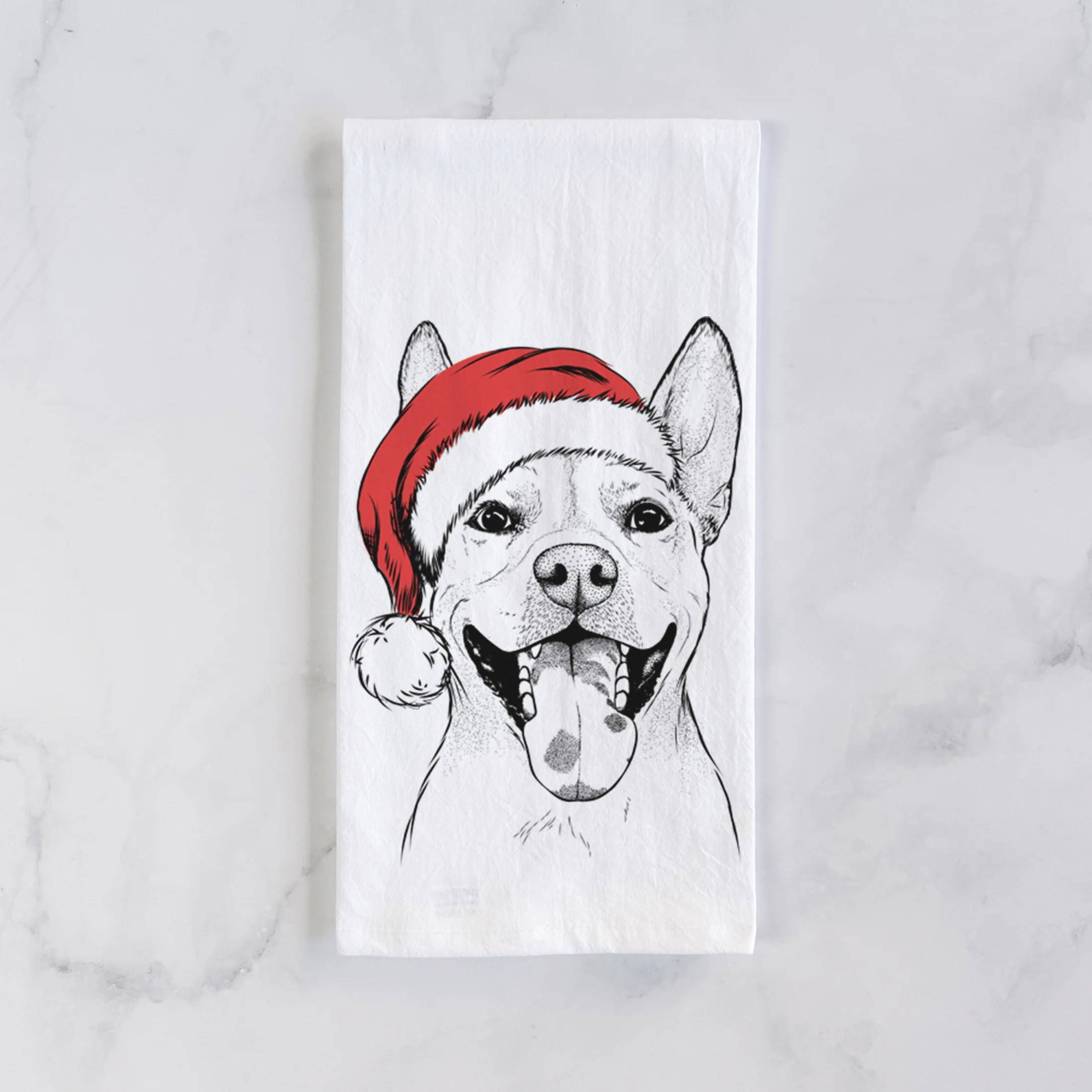 Khaleesi the Carolina Dog Tea Towel - Image 2