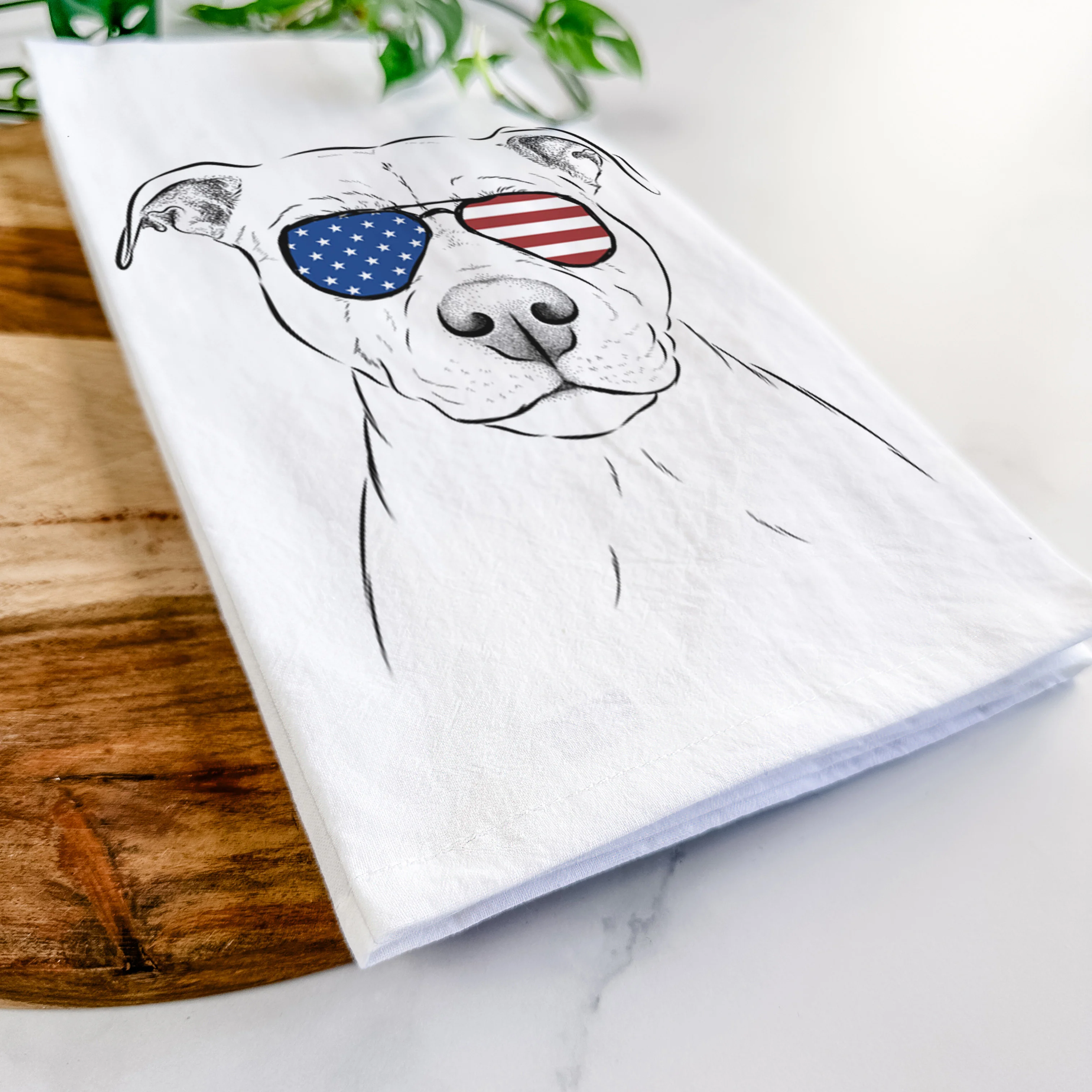 Khaleesi the Pitbull Tea Towel - Image 12