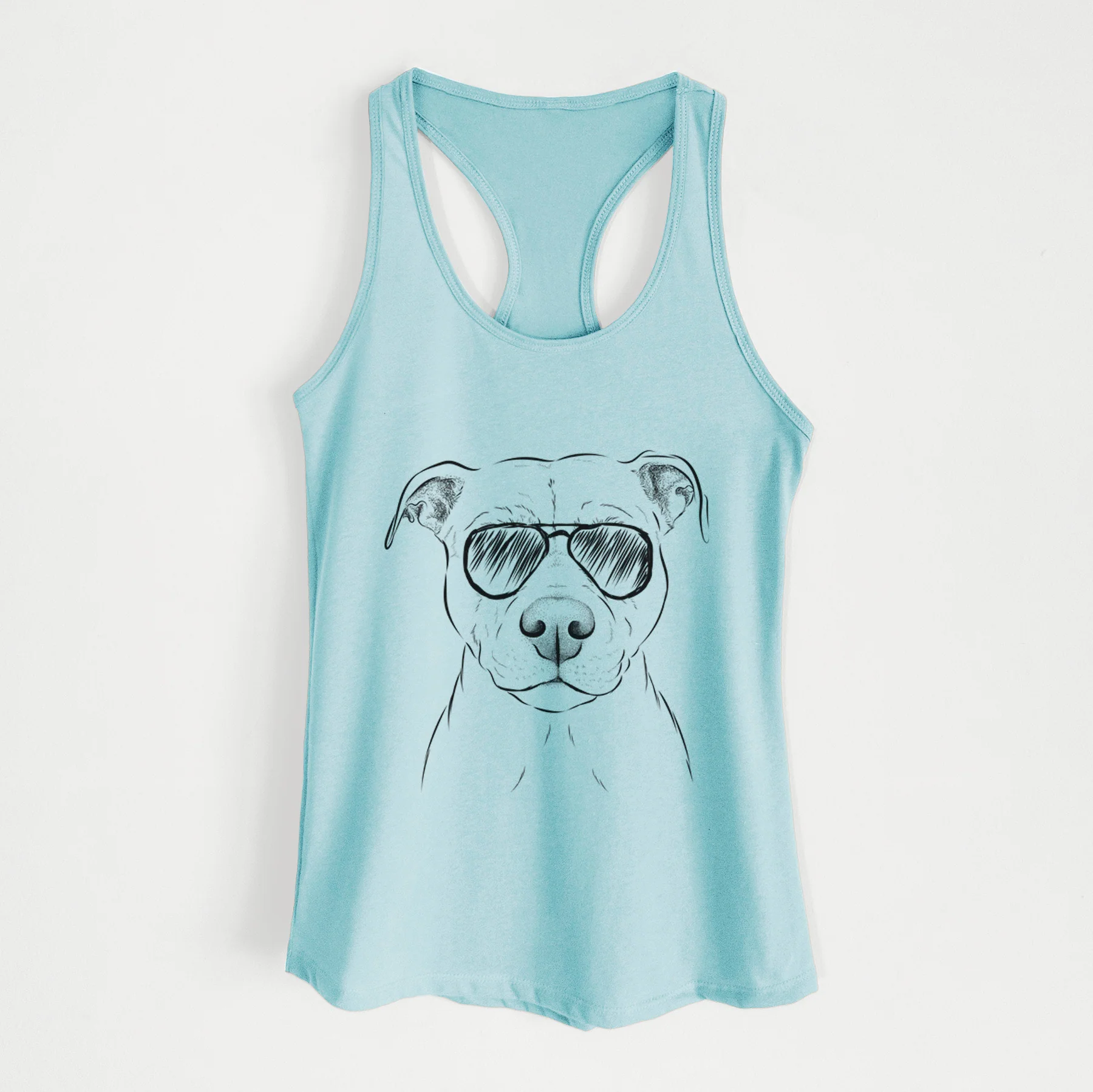 Khaleesi the Pitbull - Women's Racerback Tanktop - Image 7
