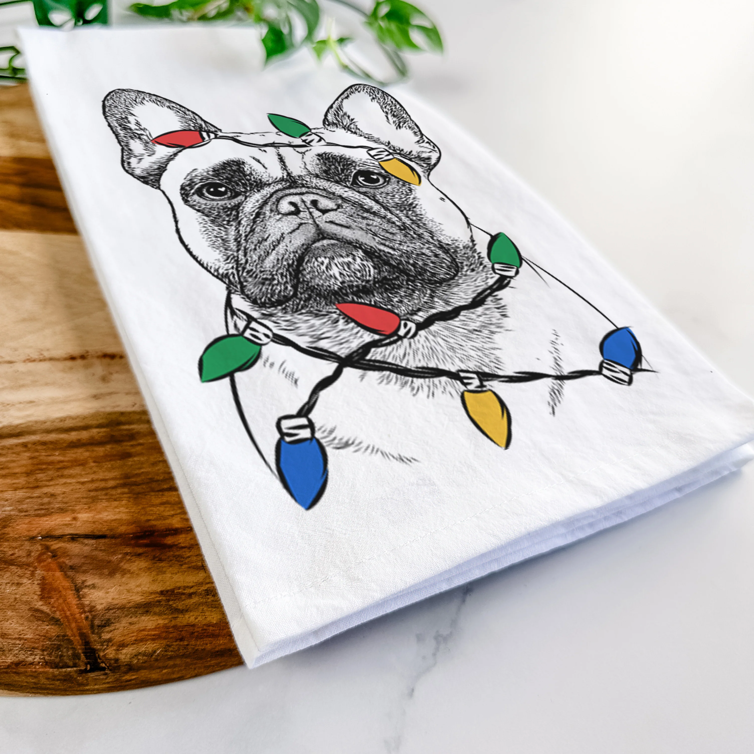 Kingsleigh the French Bulldog Tea Towel - Image 10