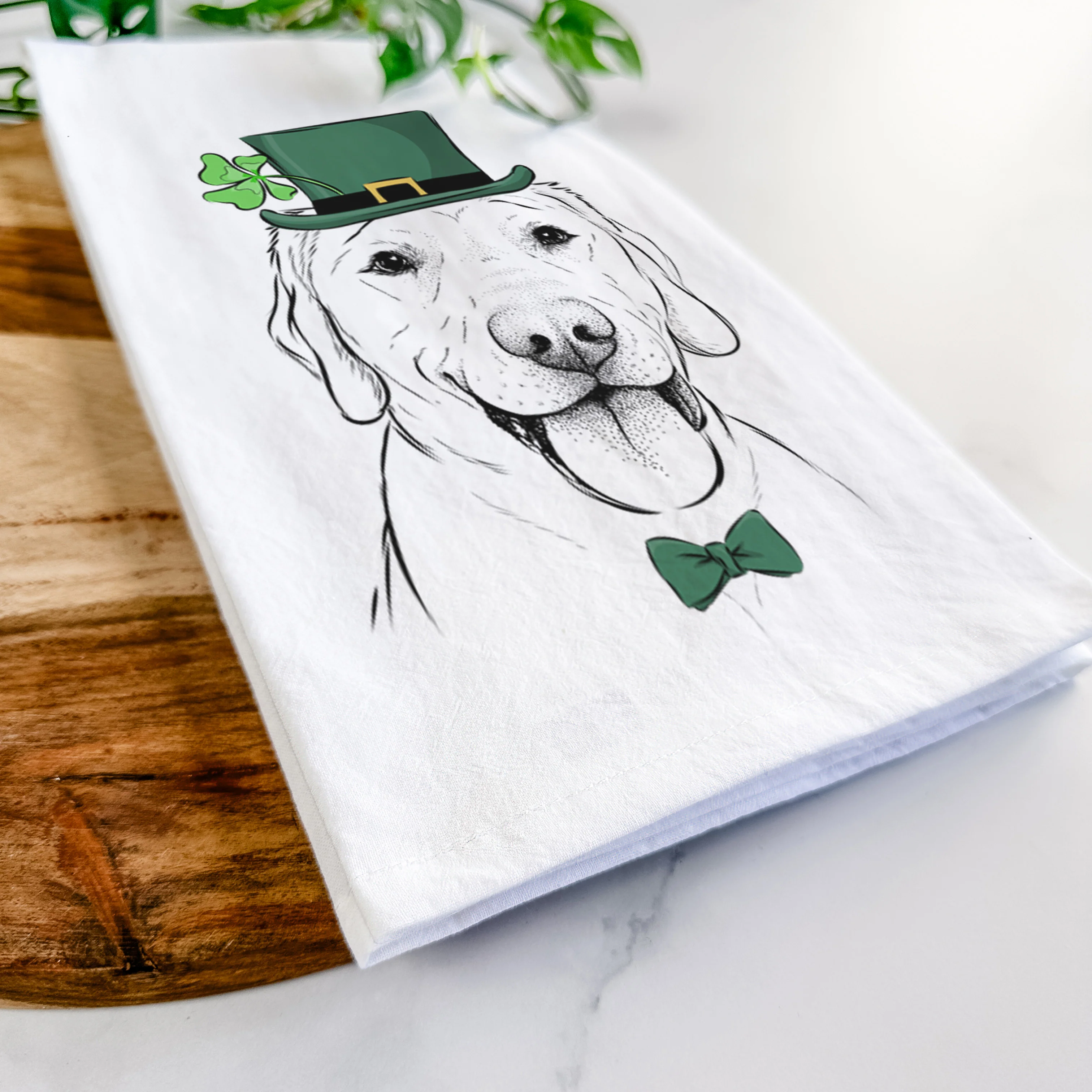 Klay the Labrador Retriever Tea Towel - Image 13