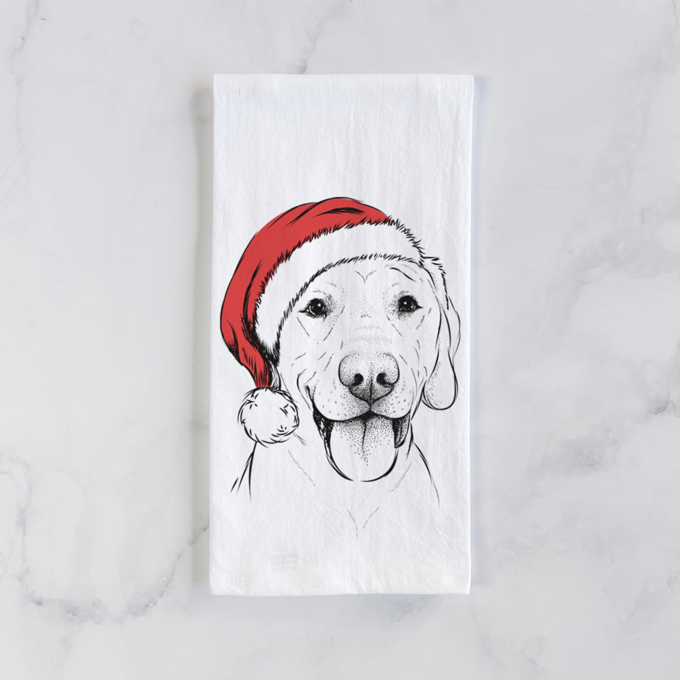 Klay the Labrador Retriever Tea Towel - Image 2