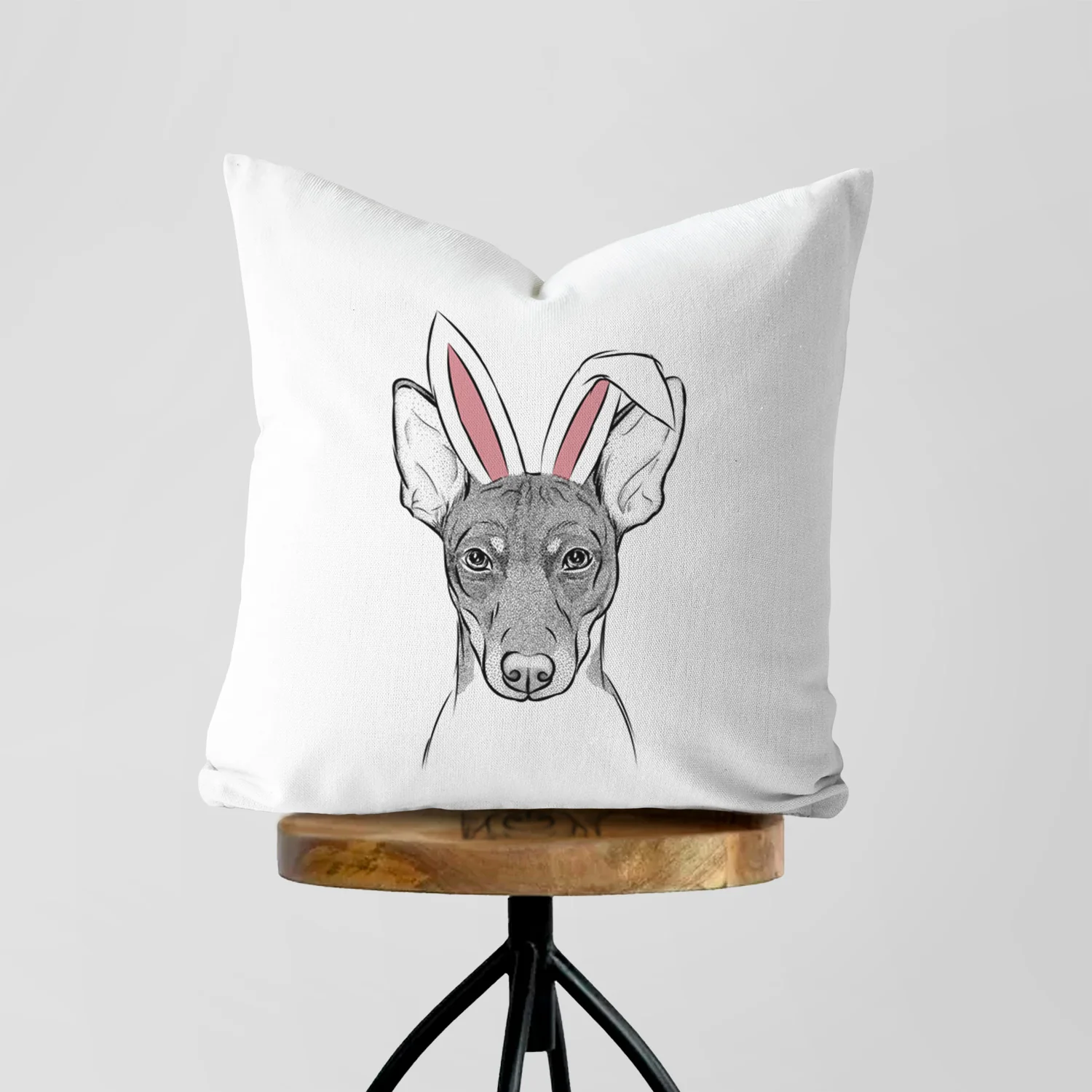Knox the Rat Terrier - Throw Pillow Cover - Image 5