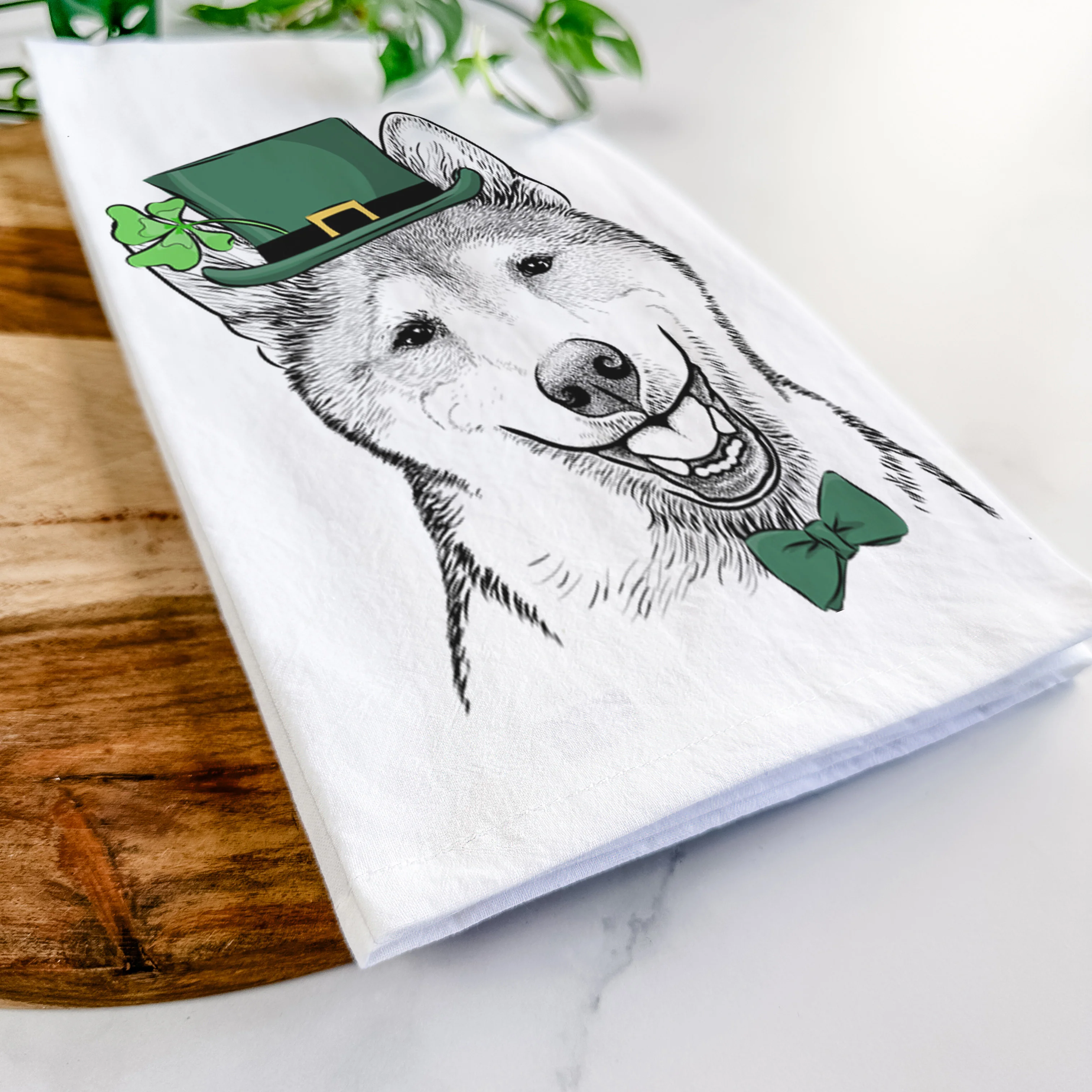 Koby the Shiba Inu Tea Towel - Image 13