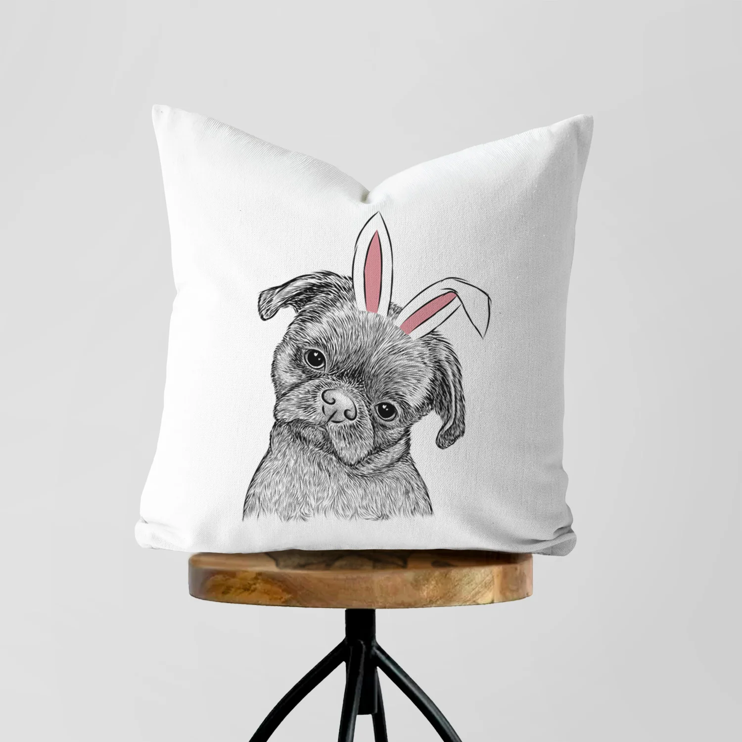 Koko the Shih Tzu - Throw Pillow Cover - Image 5