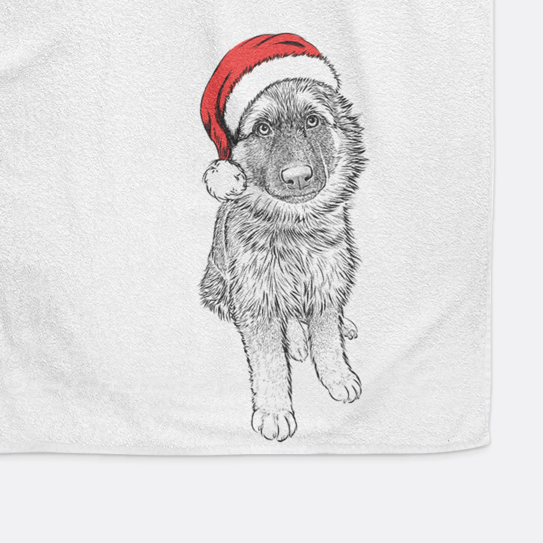 Kuyo the German Shepherd Decorative Hand Towel - Image 10