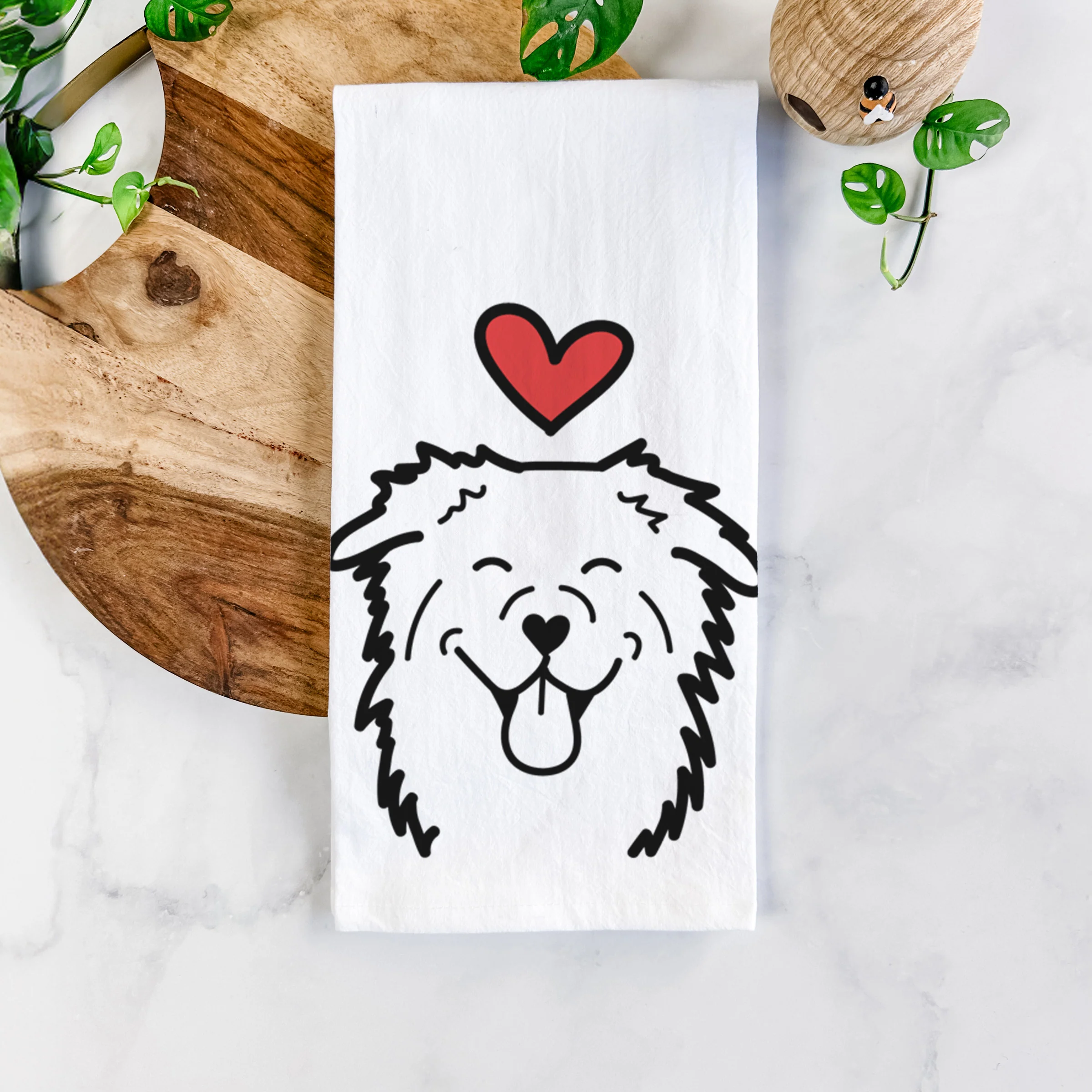 Love Always Australian Shepherd - Tea Towel - Image 5