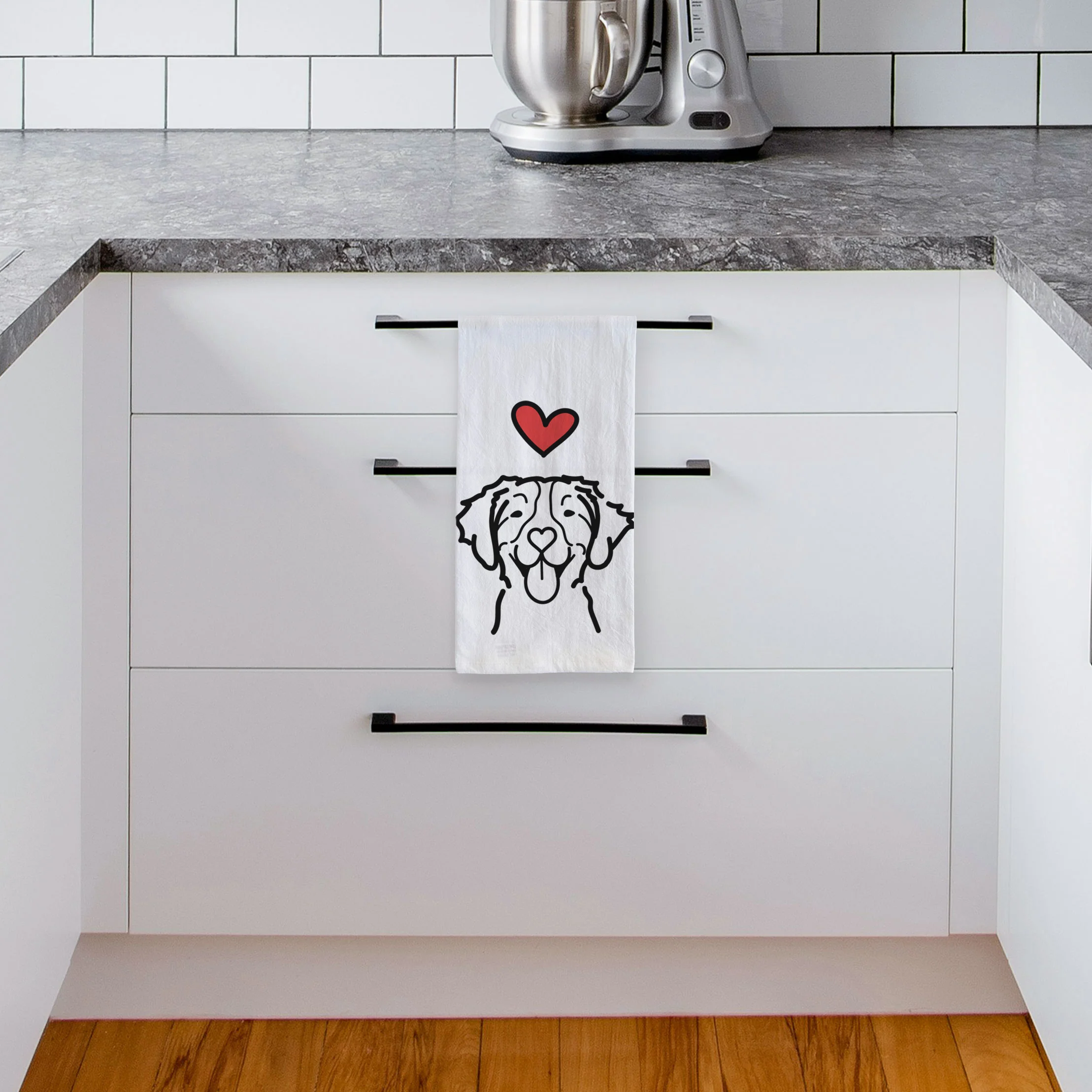Love Always Brittany - Tea Towel - Image 4