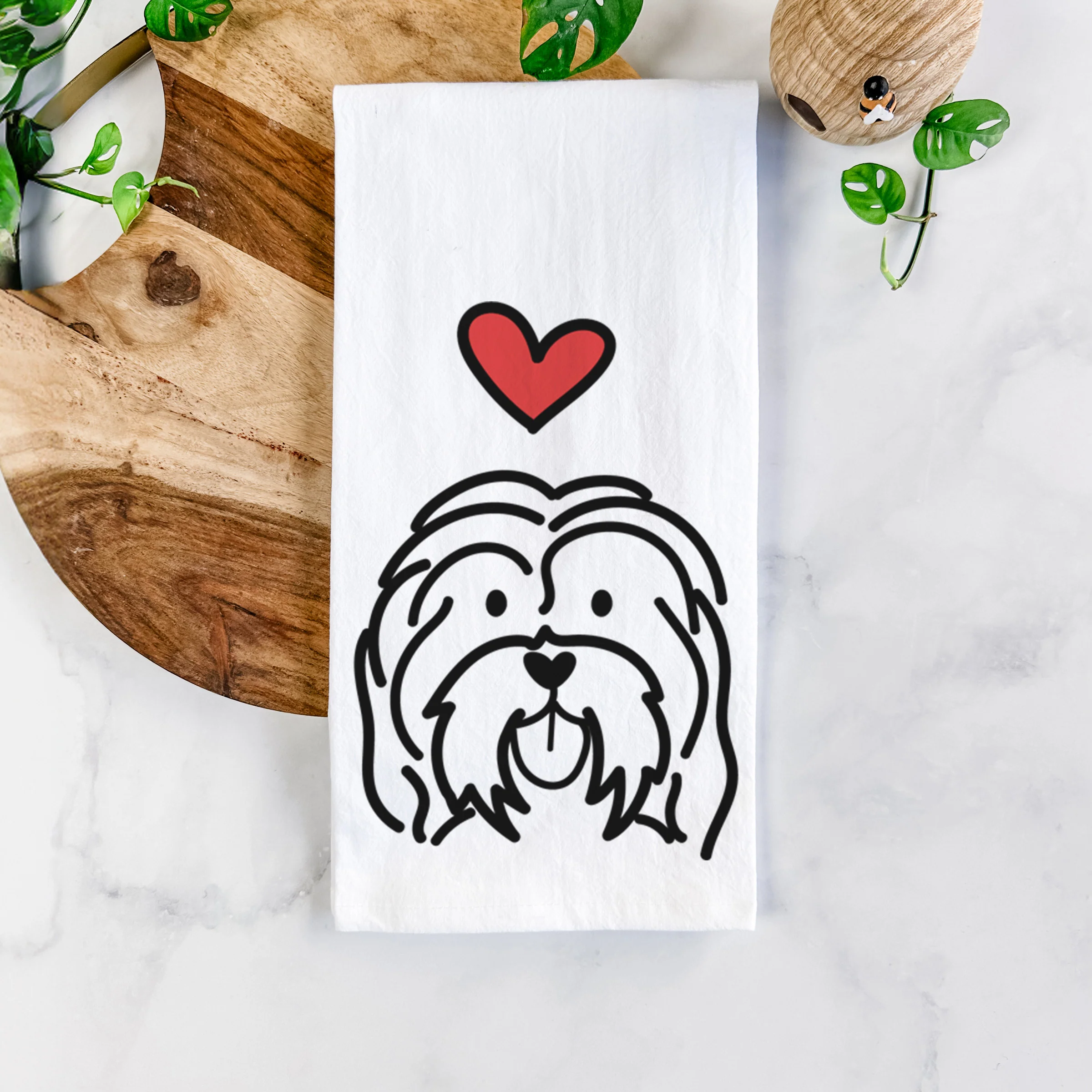 Love Always Havanese - Tea Towel - Image 5