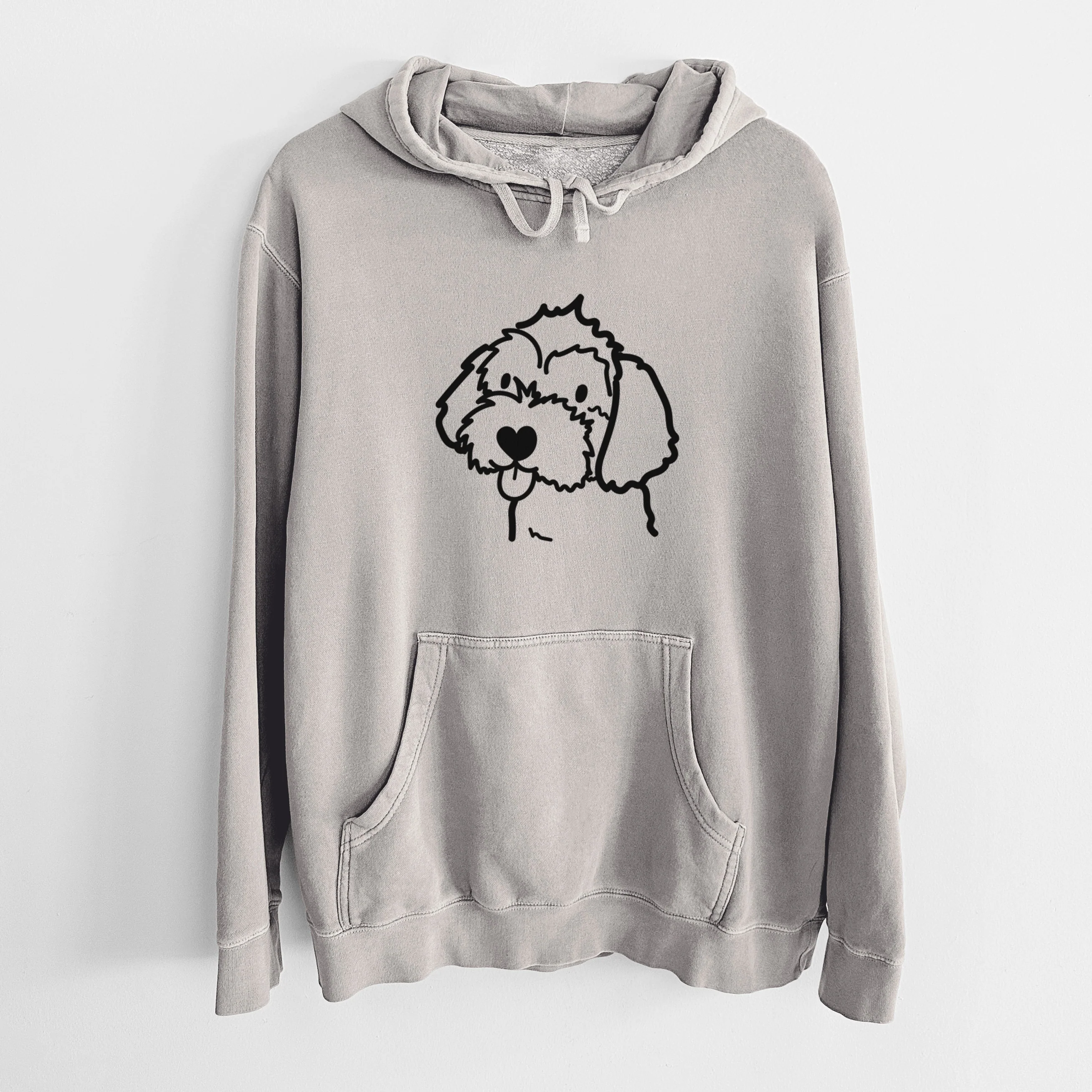 Love Always Havapoo - Unisex Pigment Dyed Hoodie - Image 11