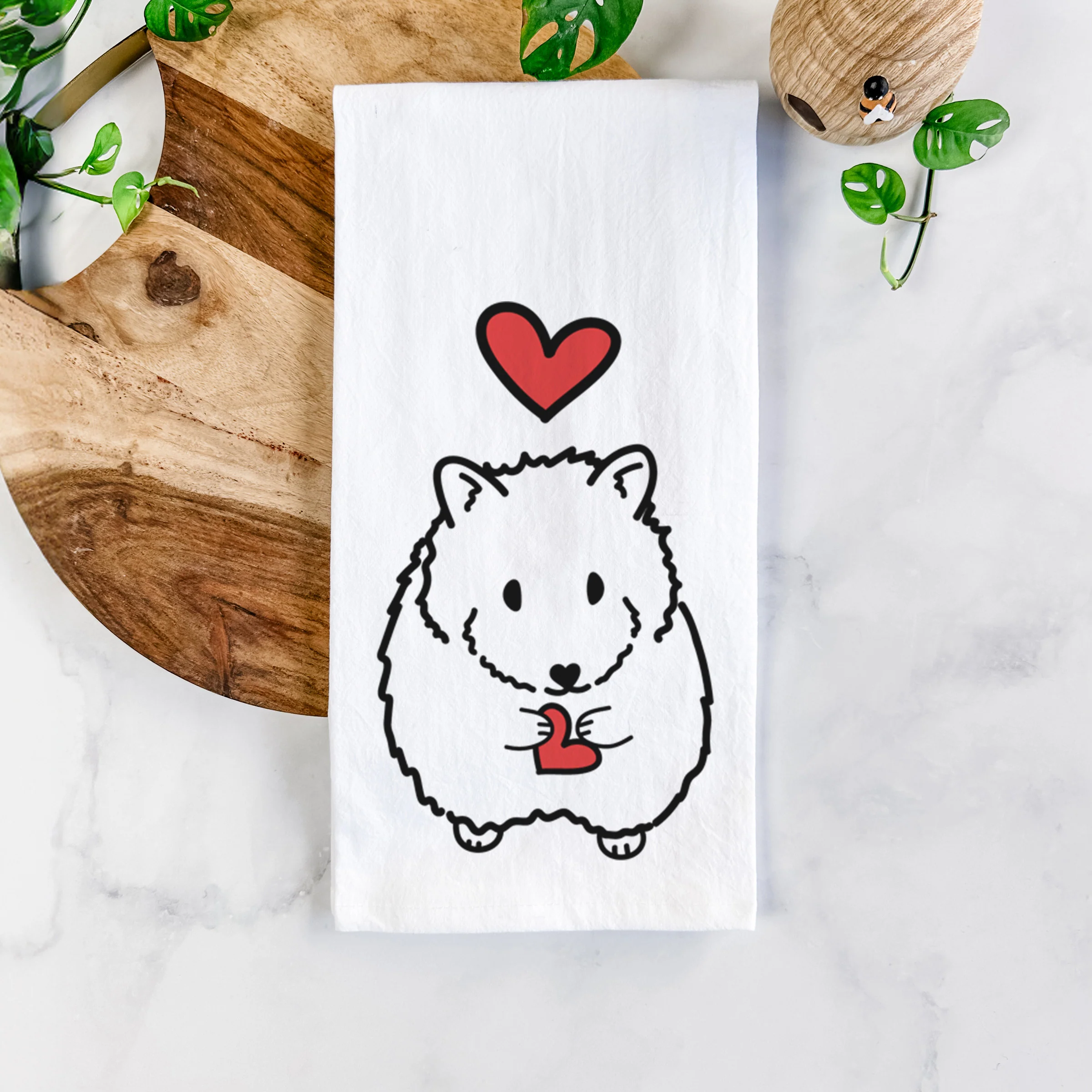 Love Always Hamster - Hilga - Tea Towel - Image 5