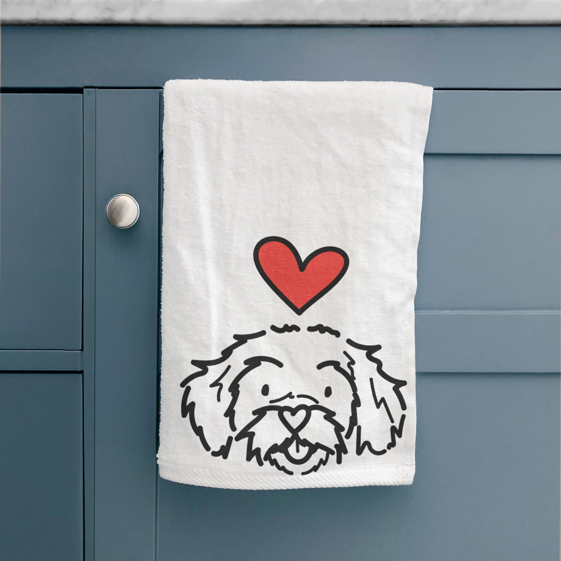 Love Always Peekapoo - Jo Jo - Hand Towel - Image 2
