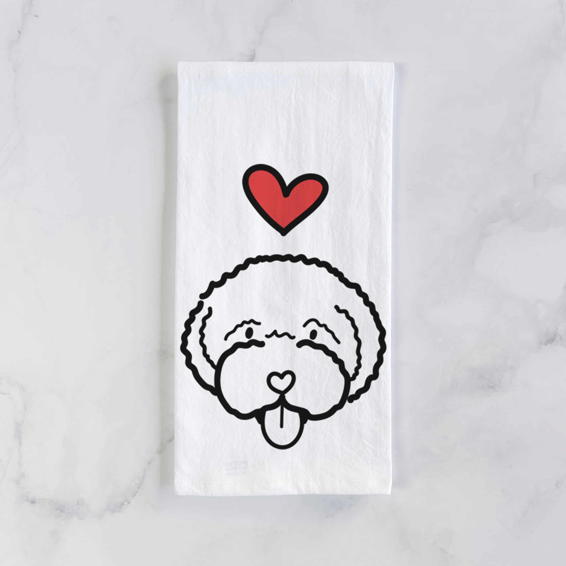 Love Always Lagotta Romagnolo - Tea Towel - Image 2