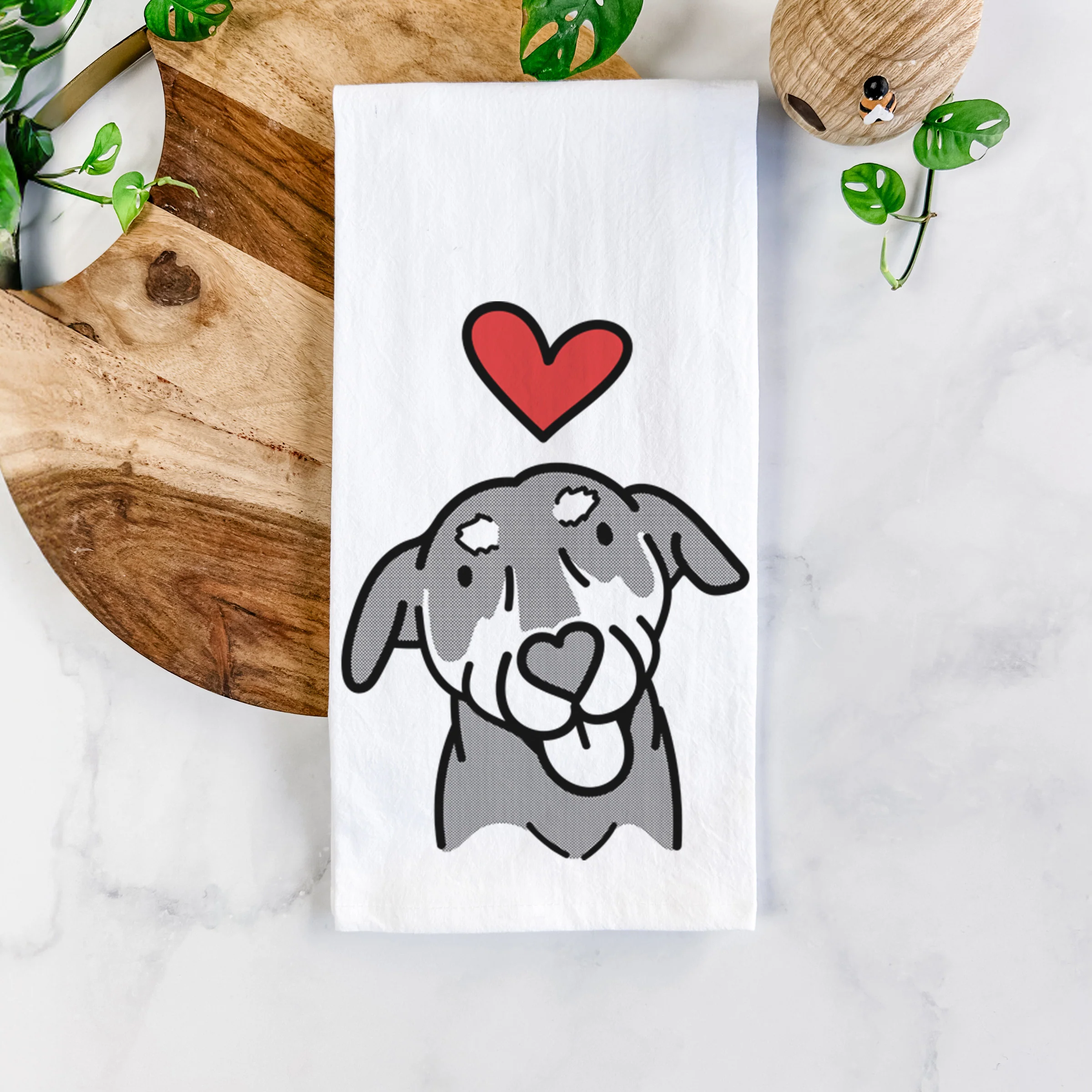 Love Always Mixed Breed - Lousia - Tea Towel - Image 5