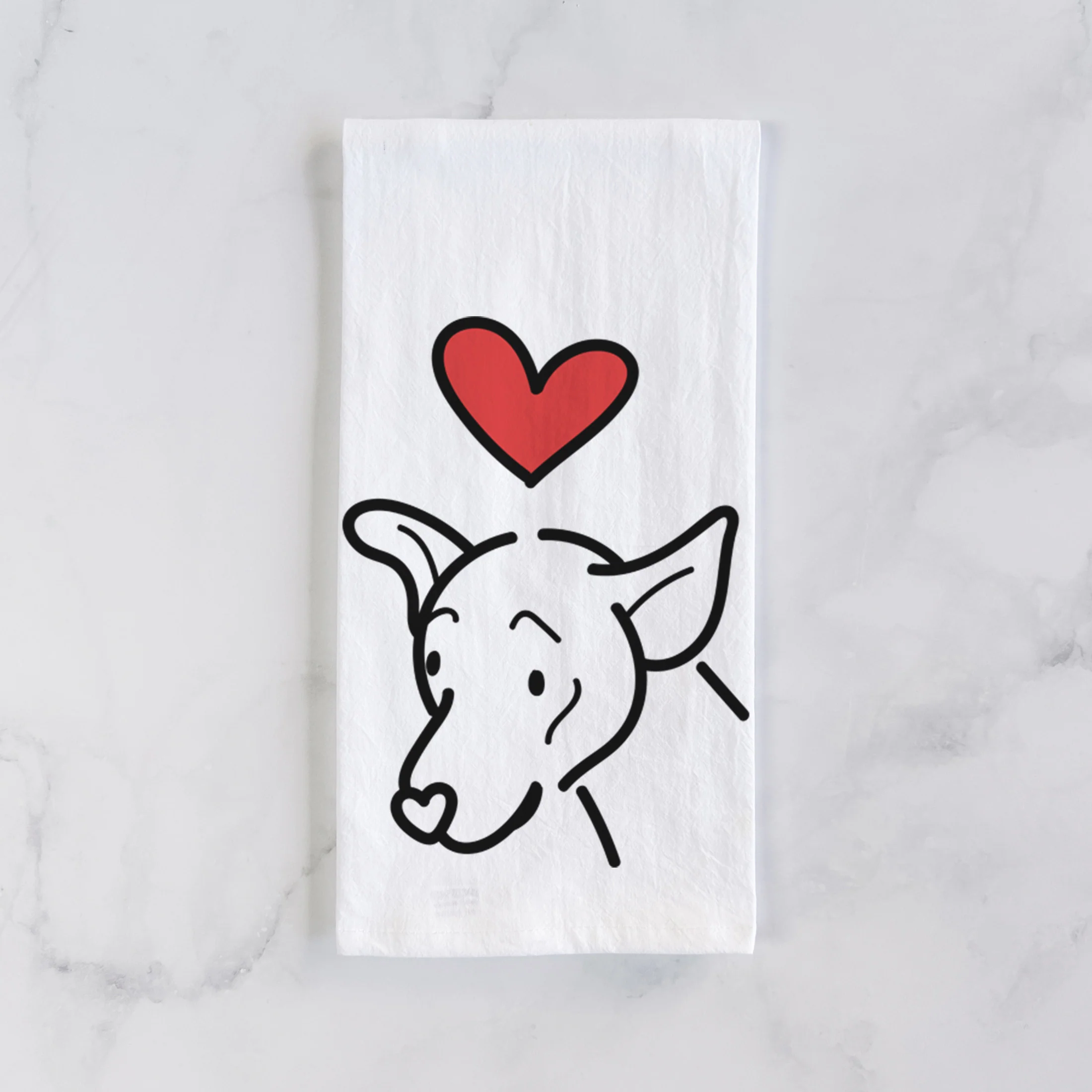 Love Always Mixed Breed - Lucky - Tea Towel - Image 2