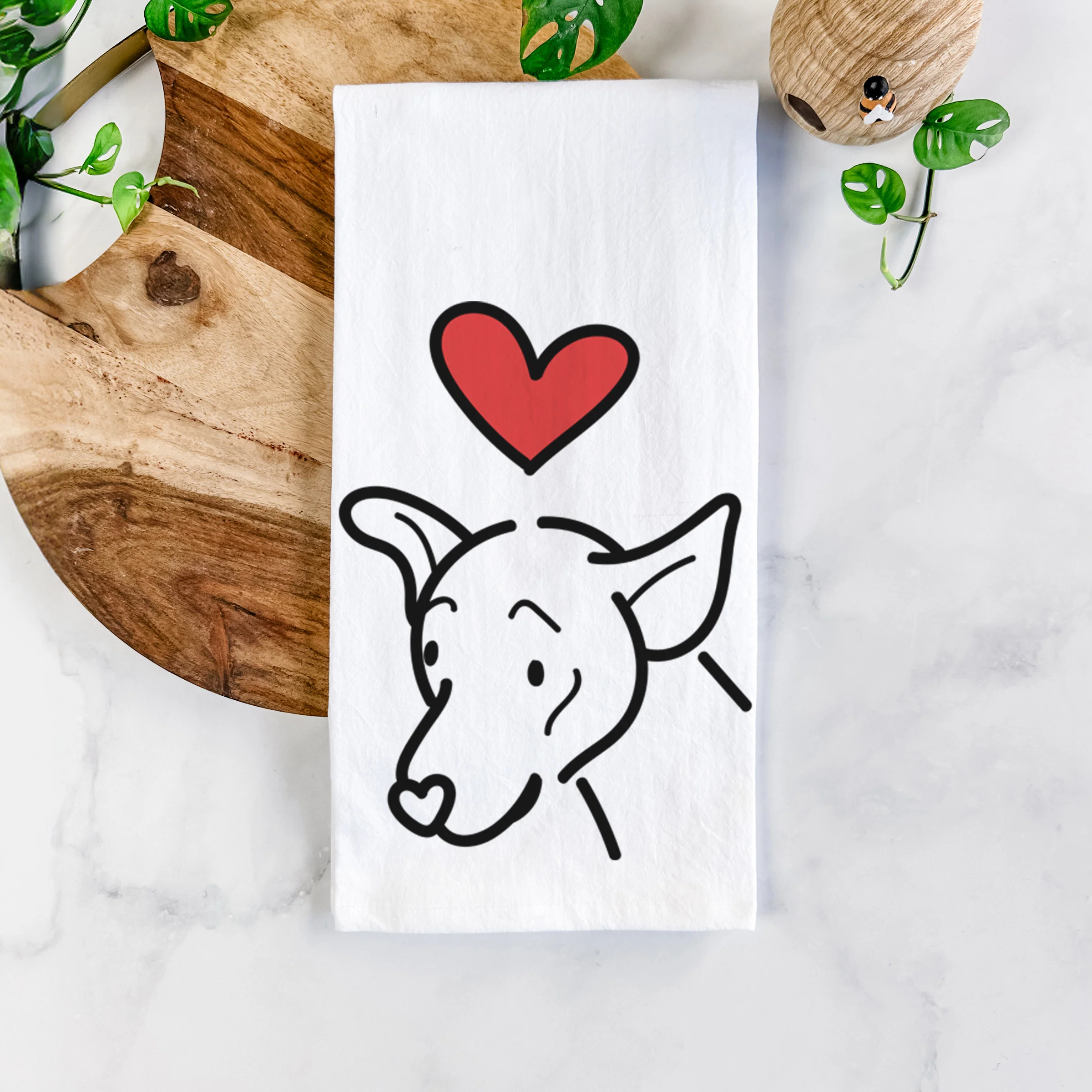 Love Always Mixed Breed - Lucky - Tea Towel - Image 5