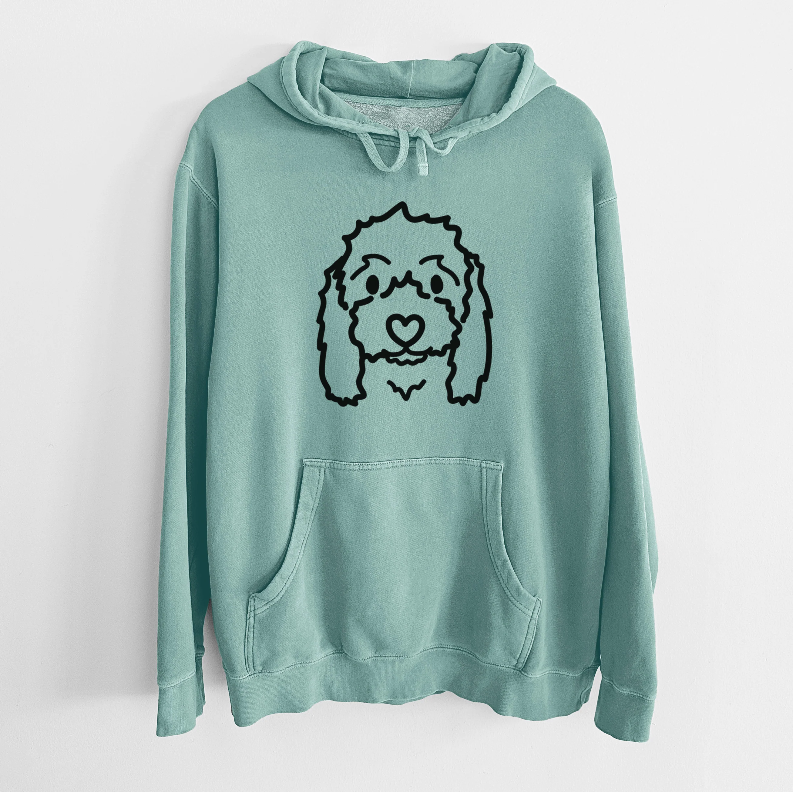 Love Always Coton de Tulear - Sophie - Unisex Pigment Dyed Hoodie - Image 17