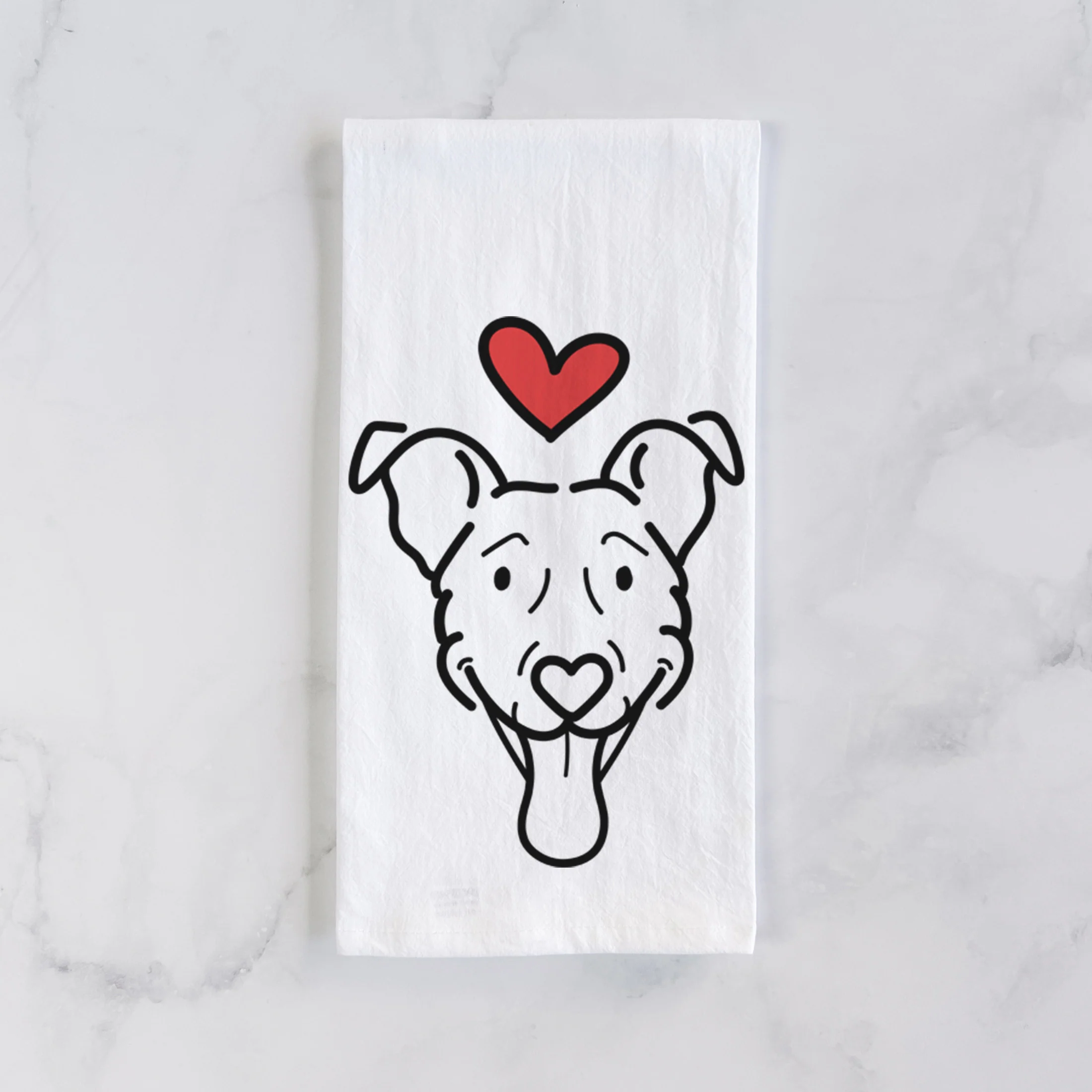 Love Always Vizsla Mix - Tegan - Tea Towel - Image 2