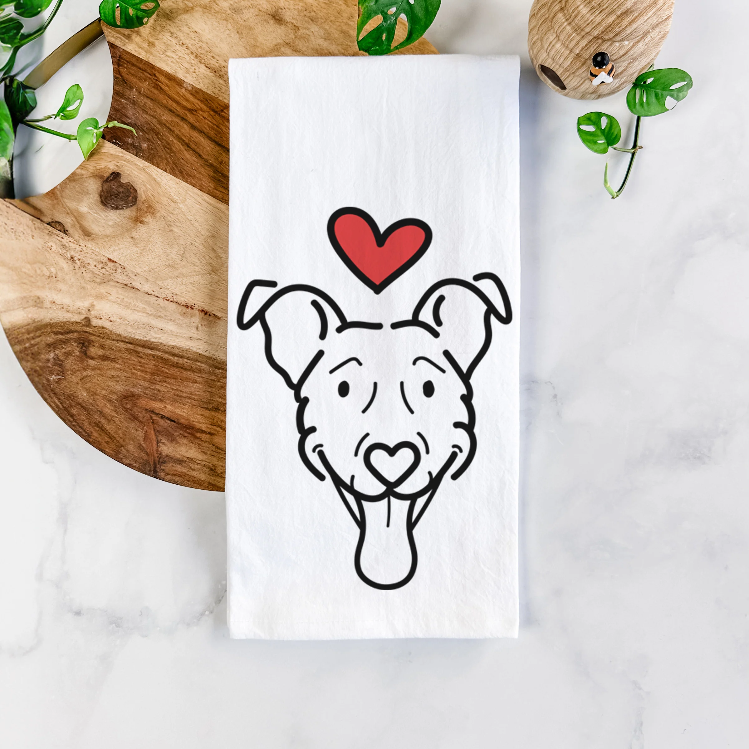 Love Always Vizsla Mix - Tegan - Tea Towel - Image 5