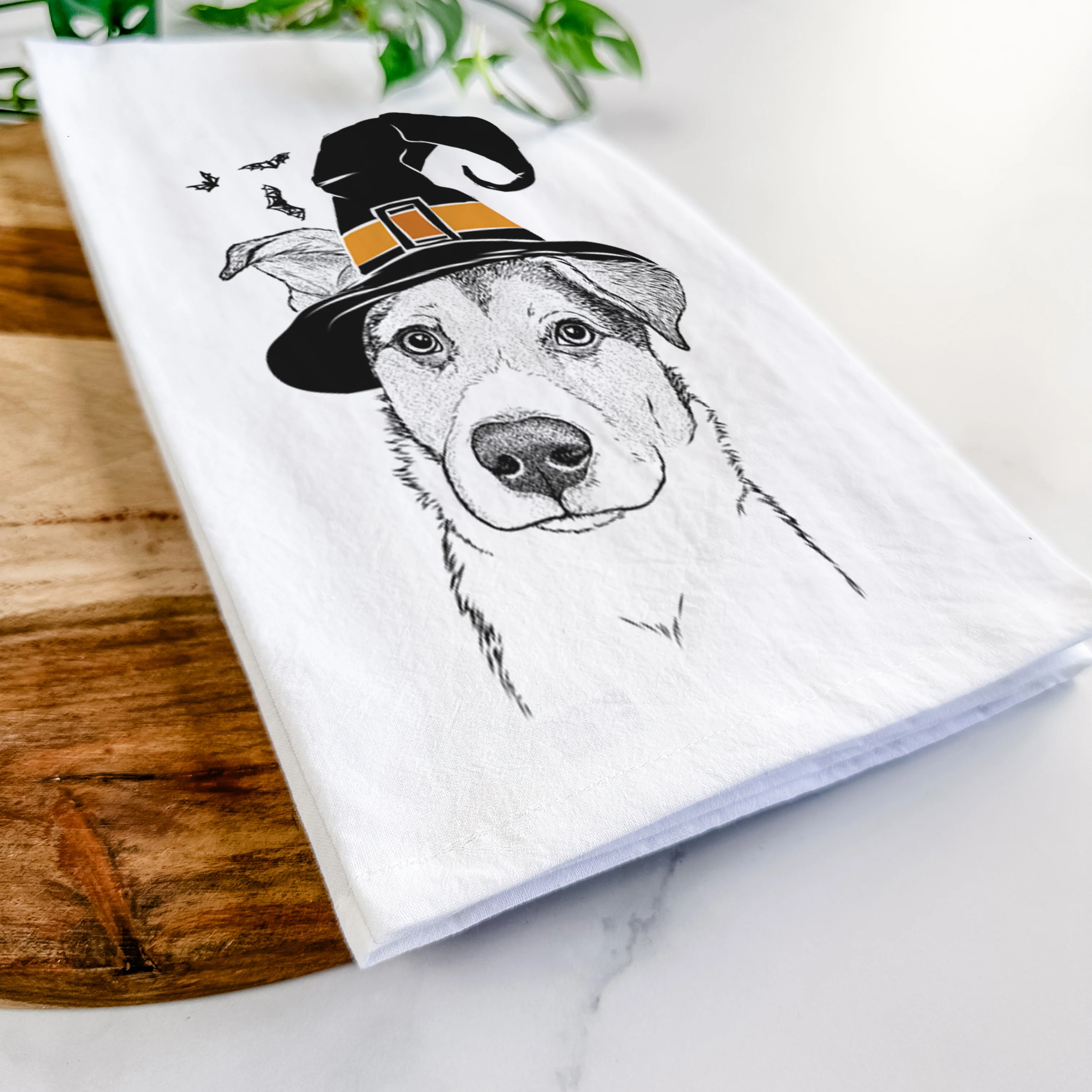 Leia the Mixed Breed Tea Towel - Image 8