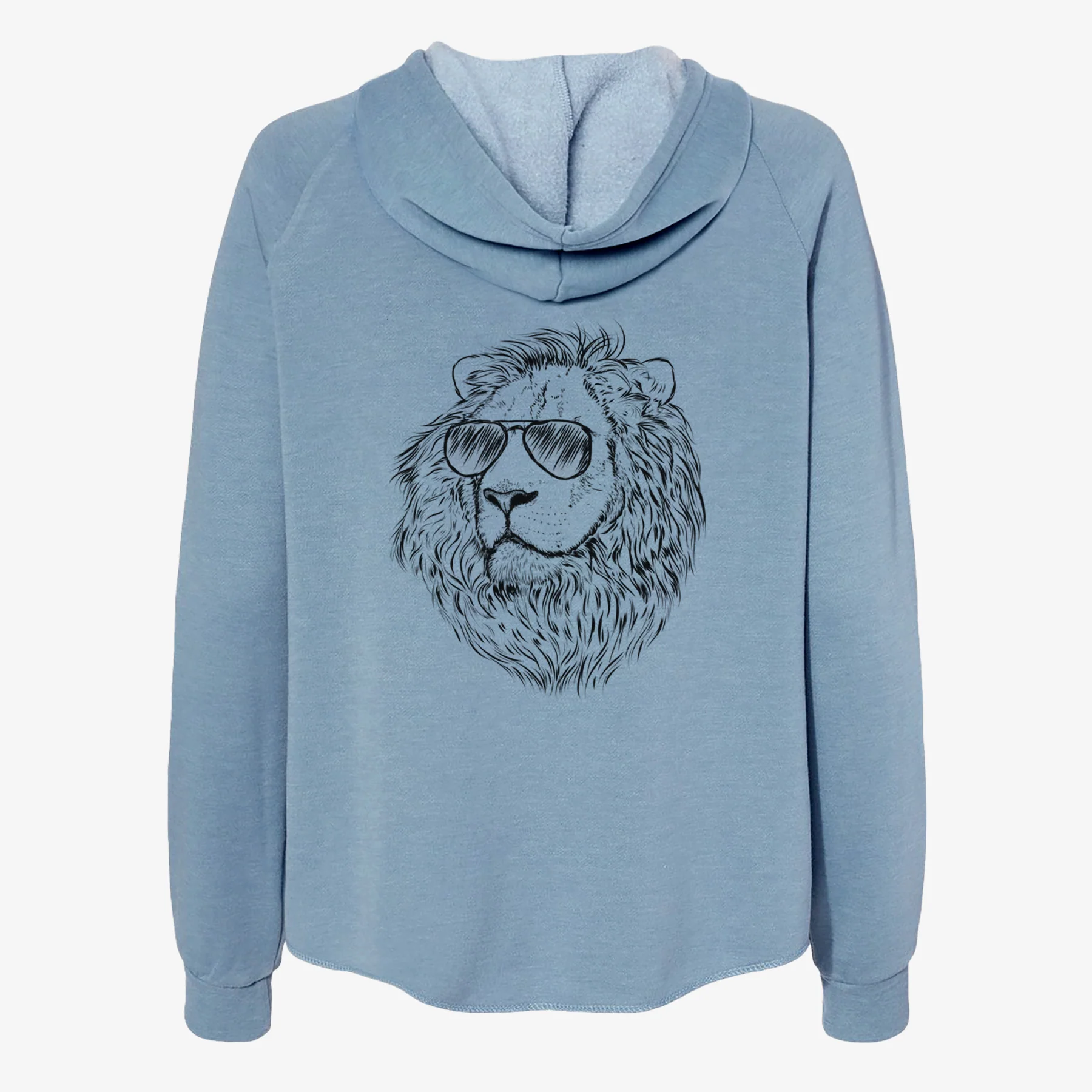 Lenny the Lion - Women's Cali Wave Zip-Up Sweatshirt - Image 9