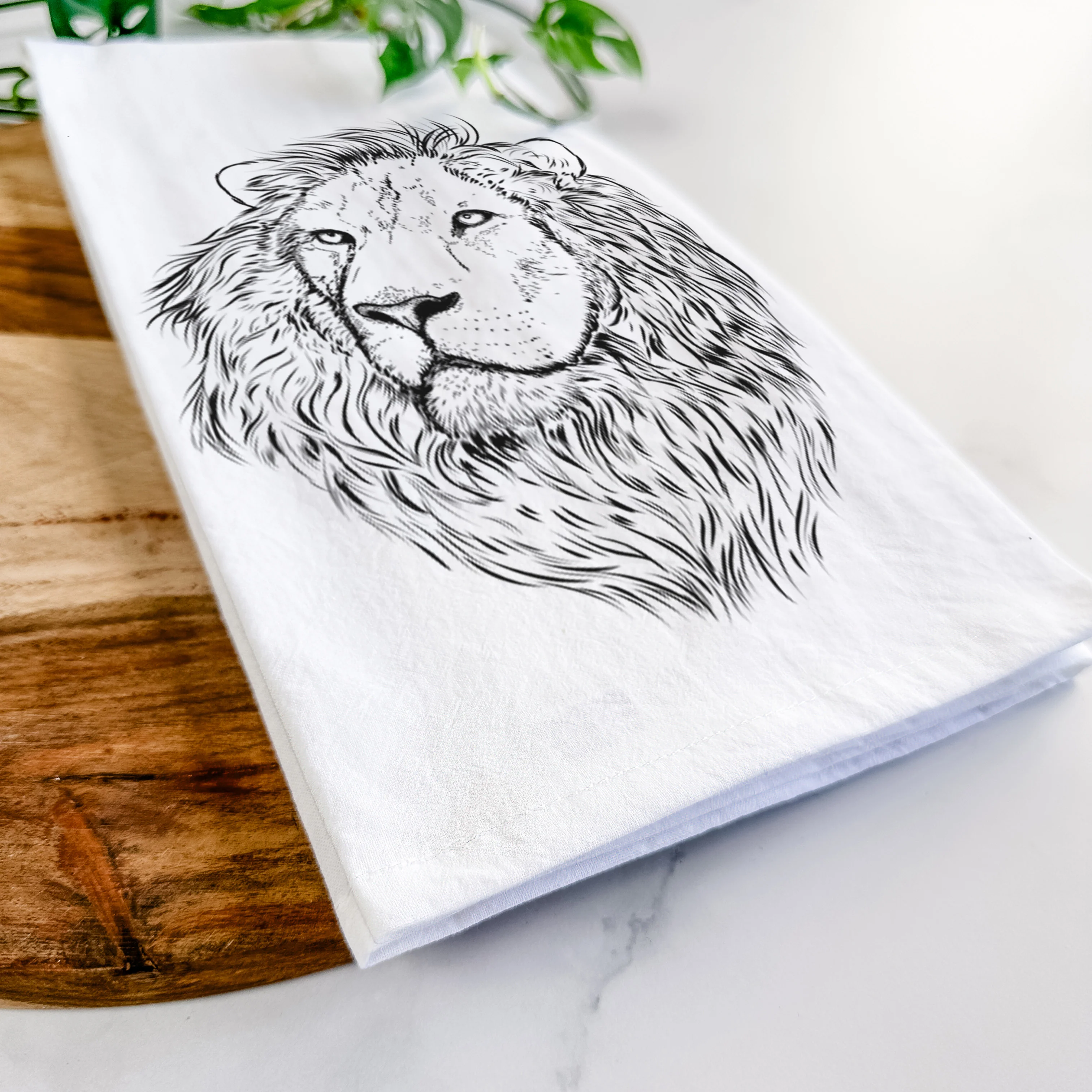 Lenny the Lion Tea Towel - Image 5