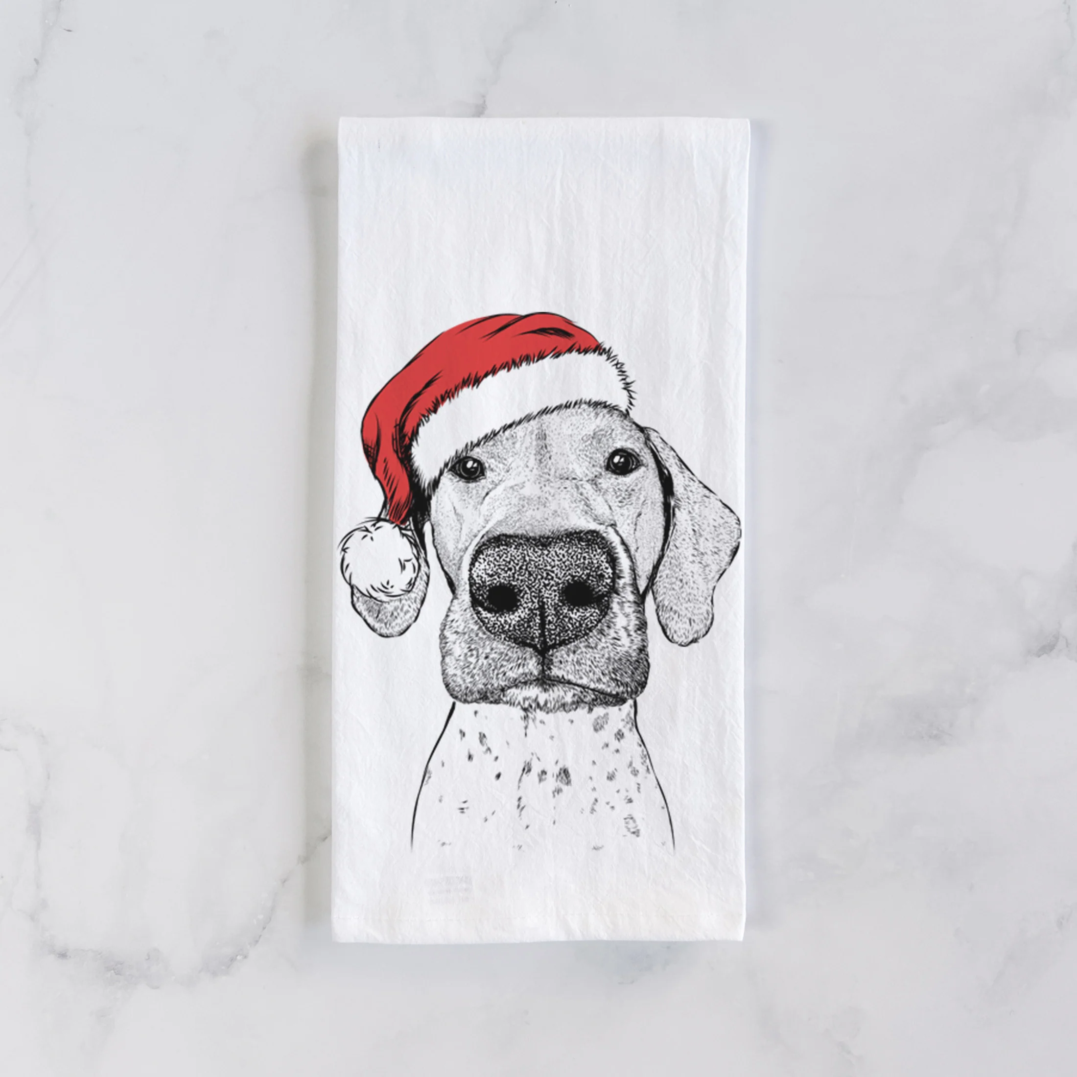 Leroy the German Shorthaired Pointer Tea Towel - Image 2