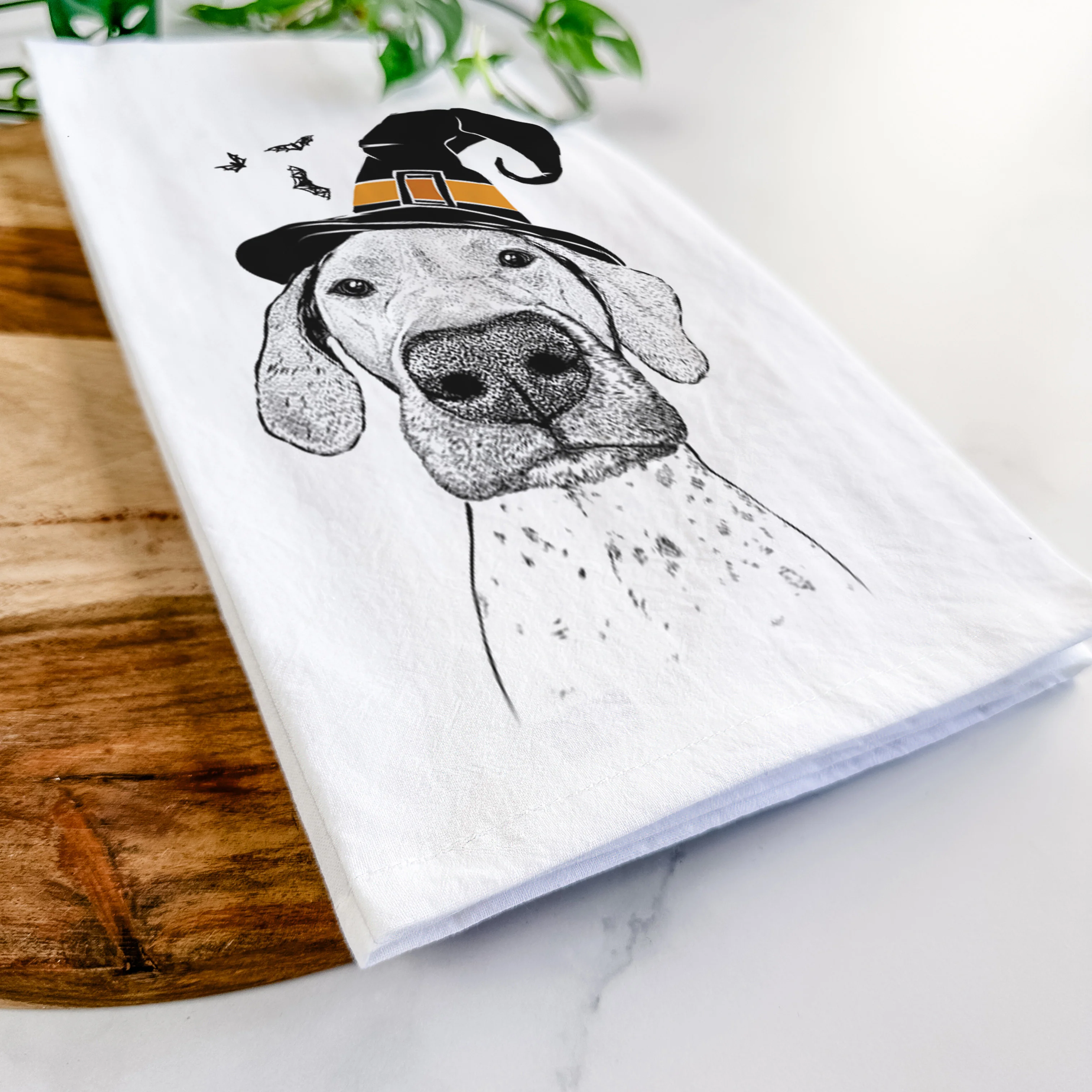 Leroy the German Shorthaired Pointer Tea Towel - Image 8