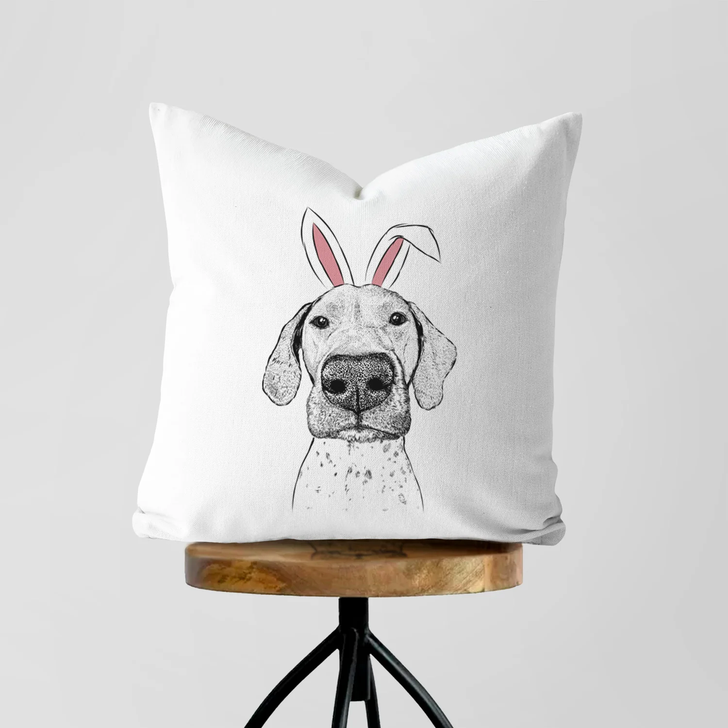 Leroy the German Shorthaired Pointer - Throw Pillow Cover - Image 5