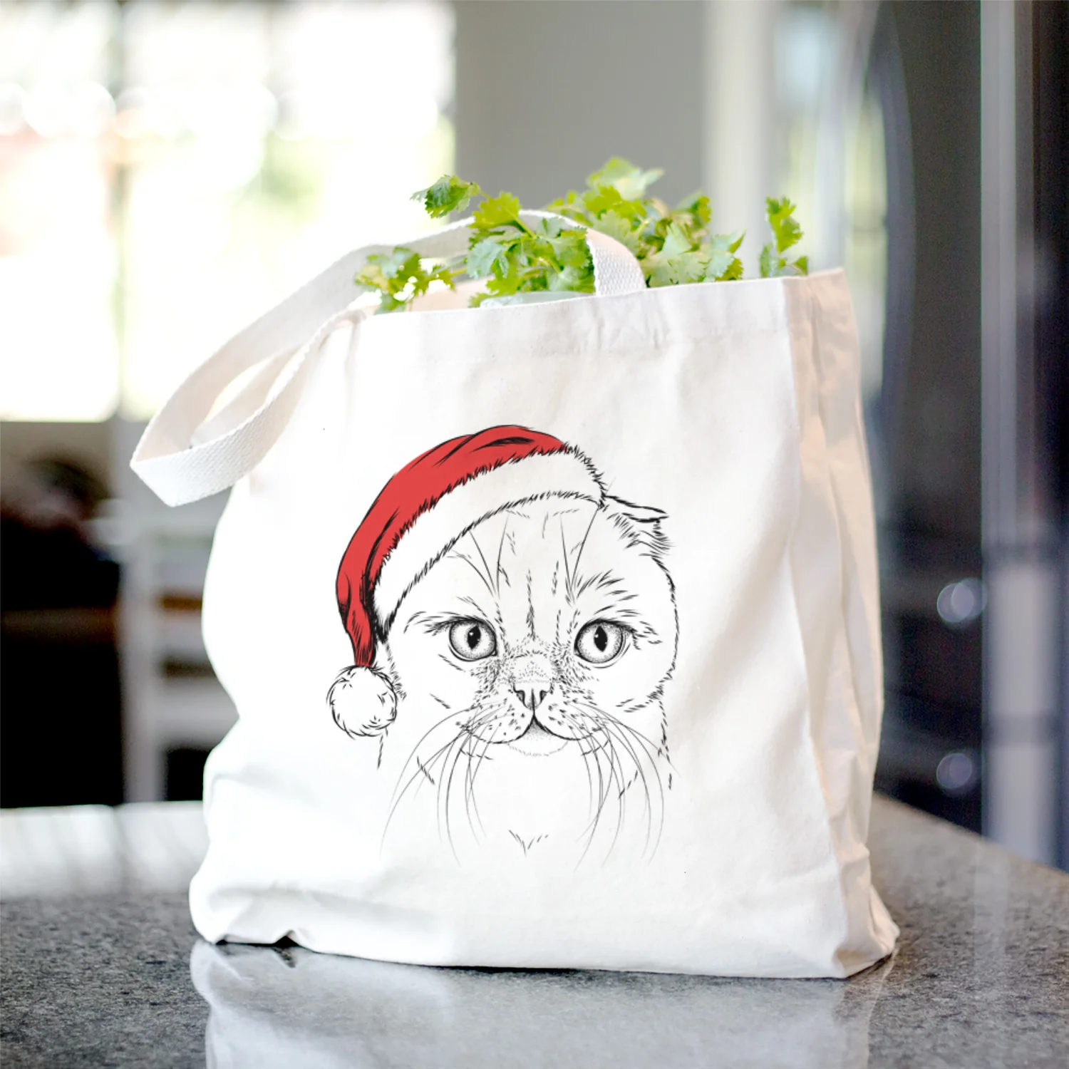 Lina the Exotic Fold Cat - Tote Bag - Image 3