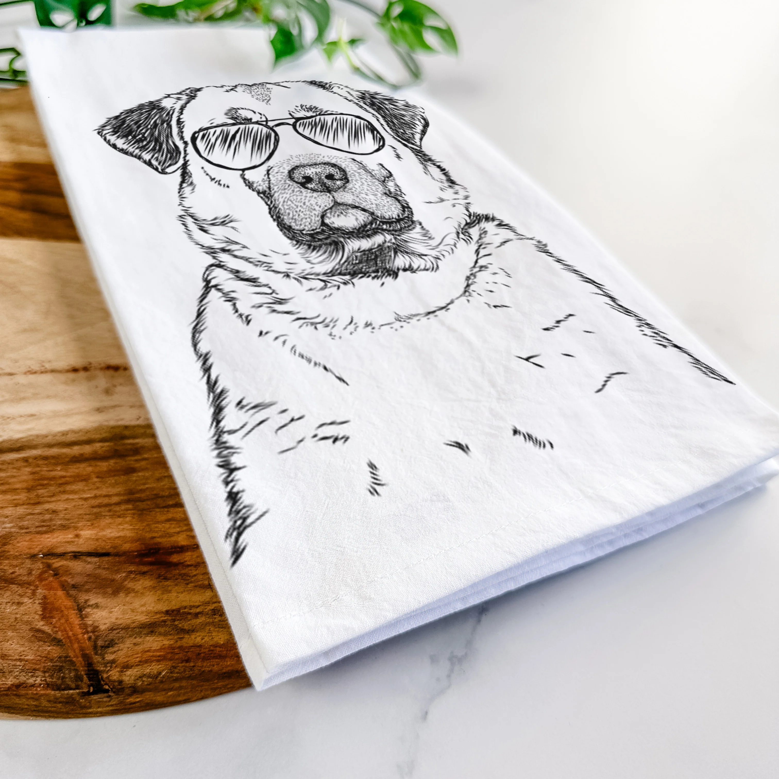 Loca the Anatolian Shepherd Tea Towel - Image 6