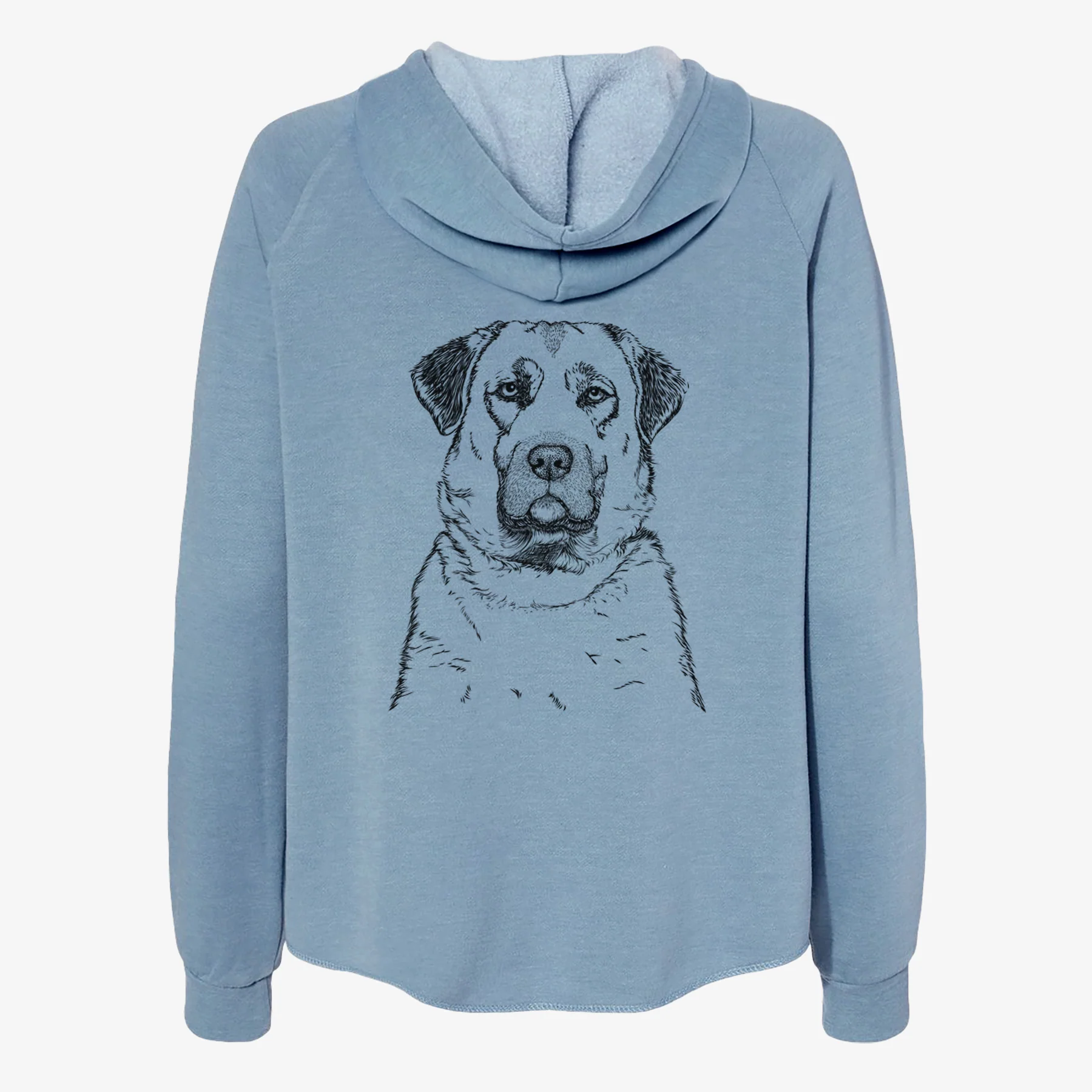 Loca the Anatolian Shepherd - Women's Cali Wave Zip-Up Sweatshirt - Image 6