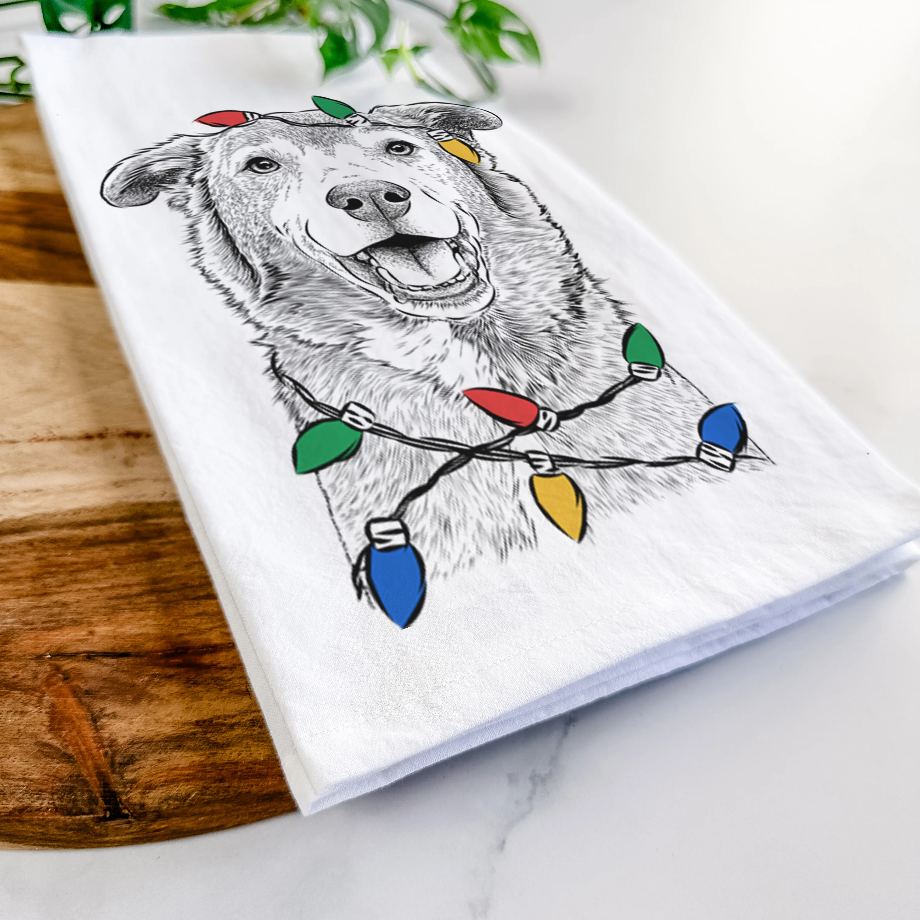 Logan the Rescue Mutt Tea Towel - Image 10